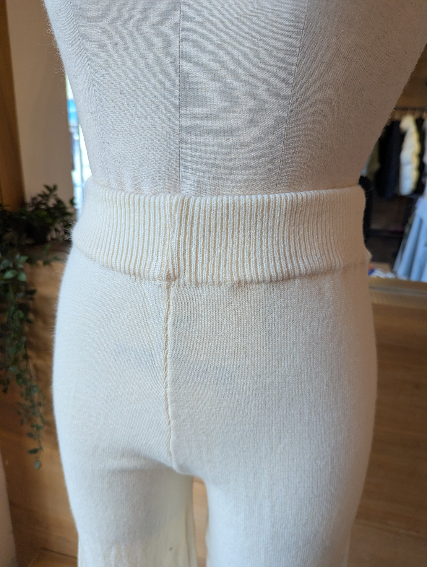 Knit Pants and Sailor Collar Sweater Set