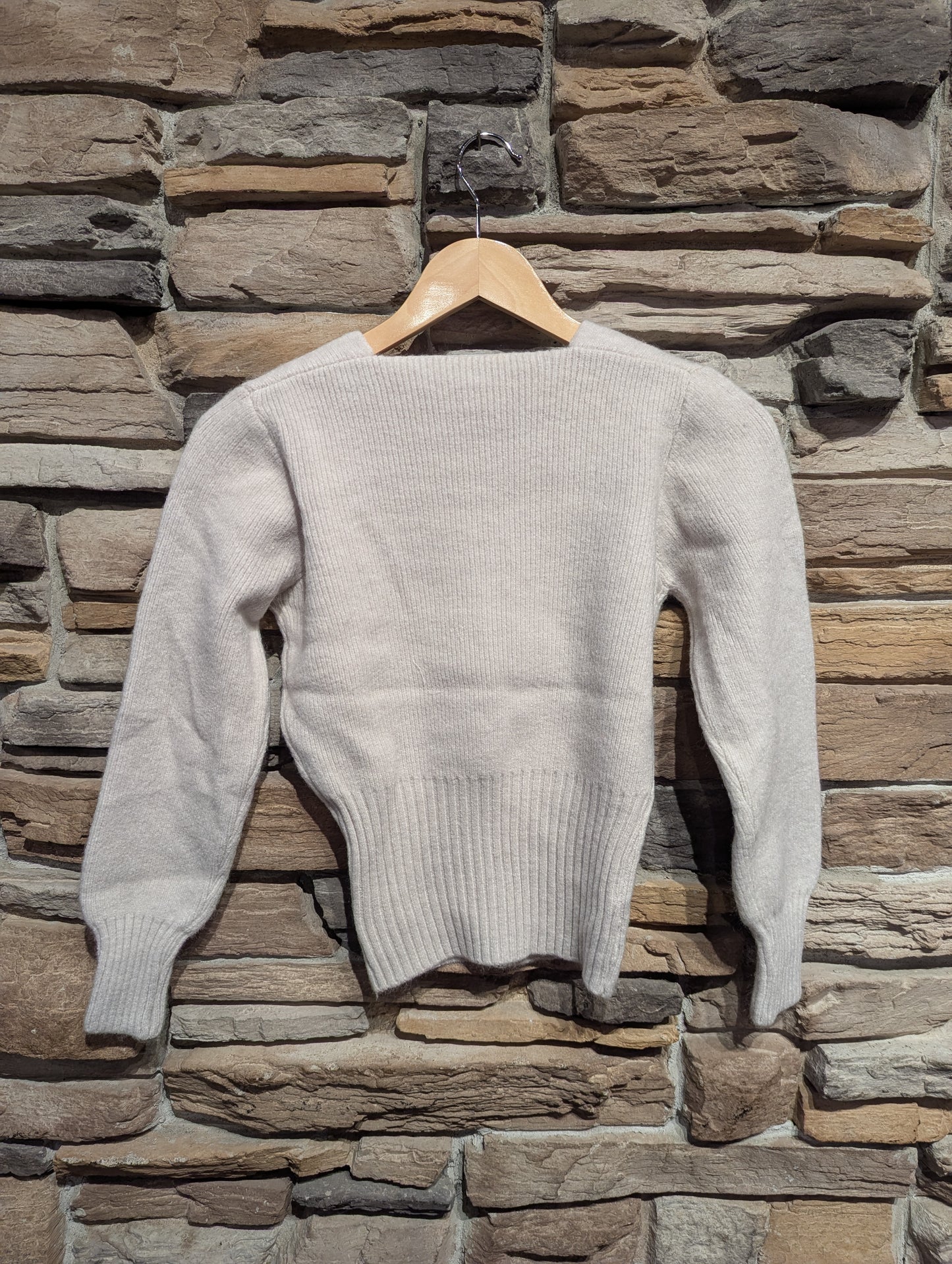 Cinched Square Neck Cardigan