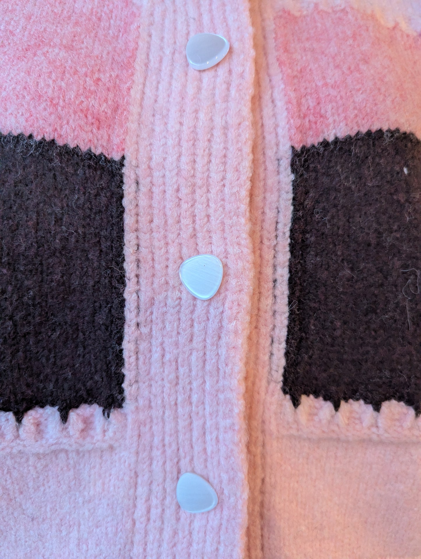 Colour Block Cardigan