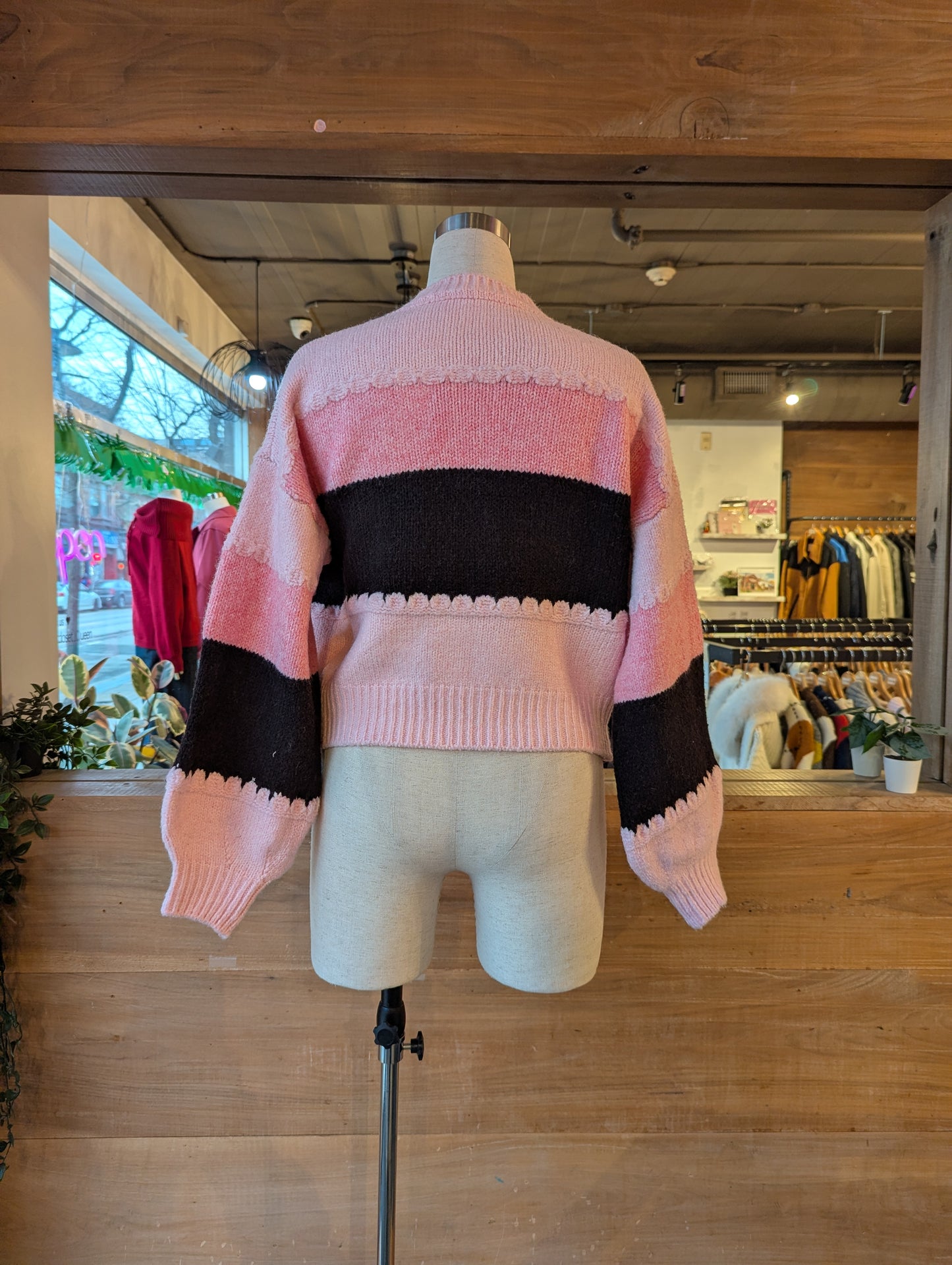 Colour Block Cardigan
