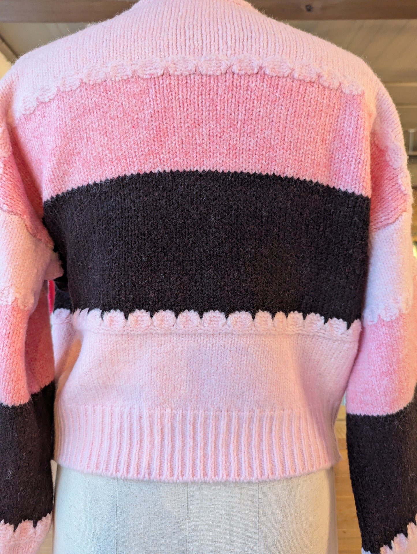 Colour Block Cardigan