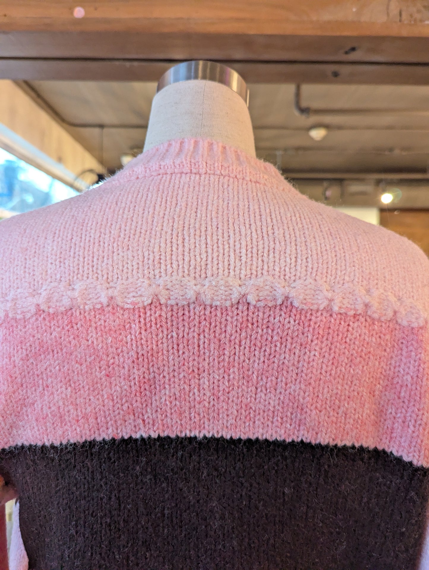 Colour Block Cardigan