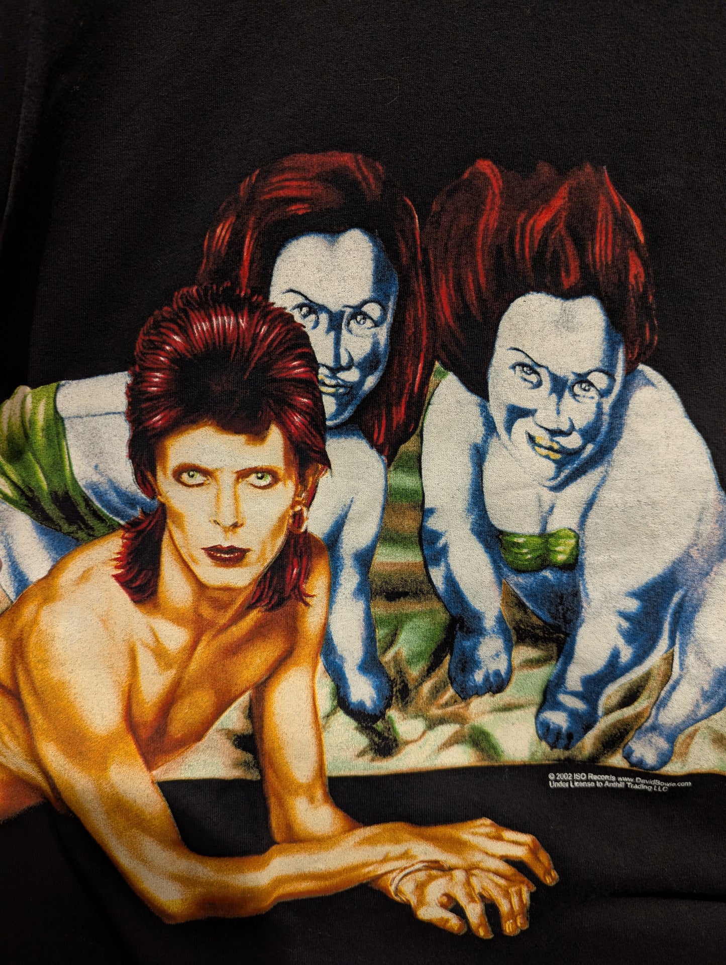Vintage 2002 David Bowie Diamond Dogs T-Shirt