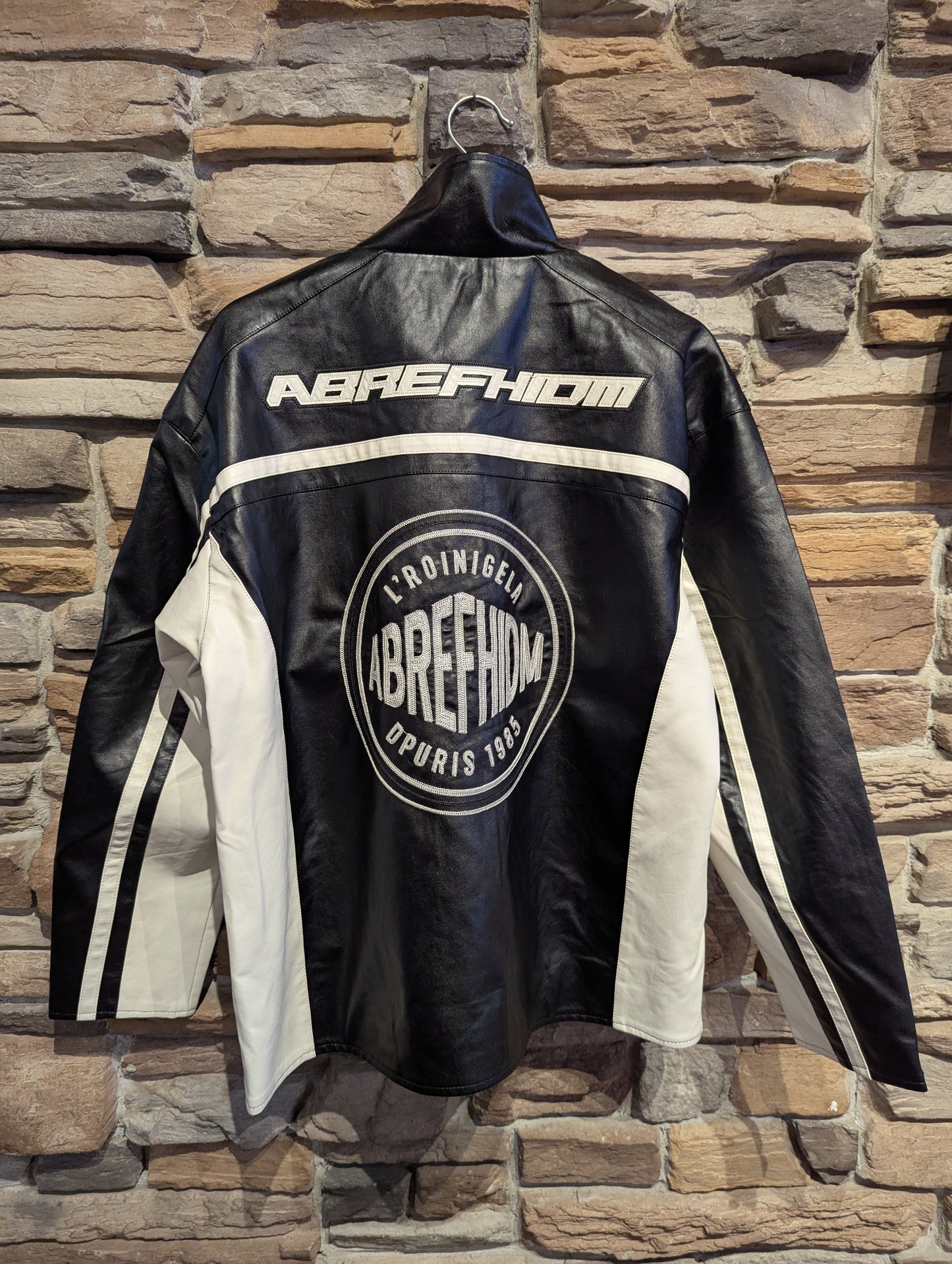 Vegan Leather Racing Jacket