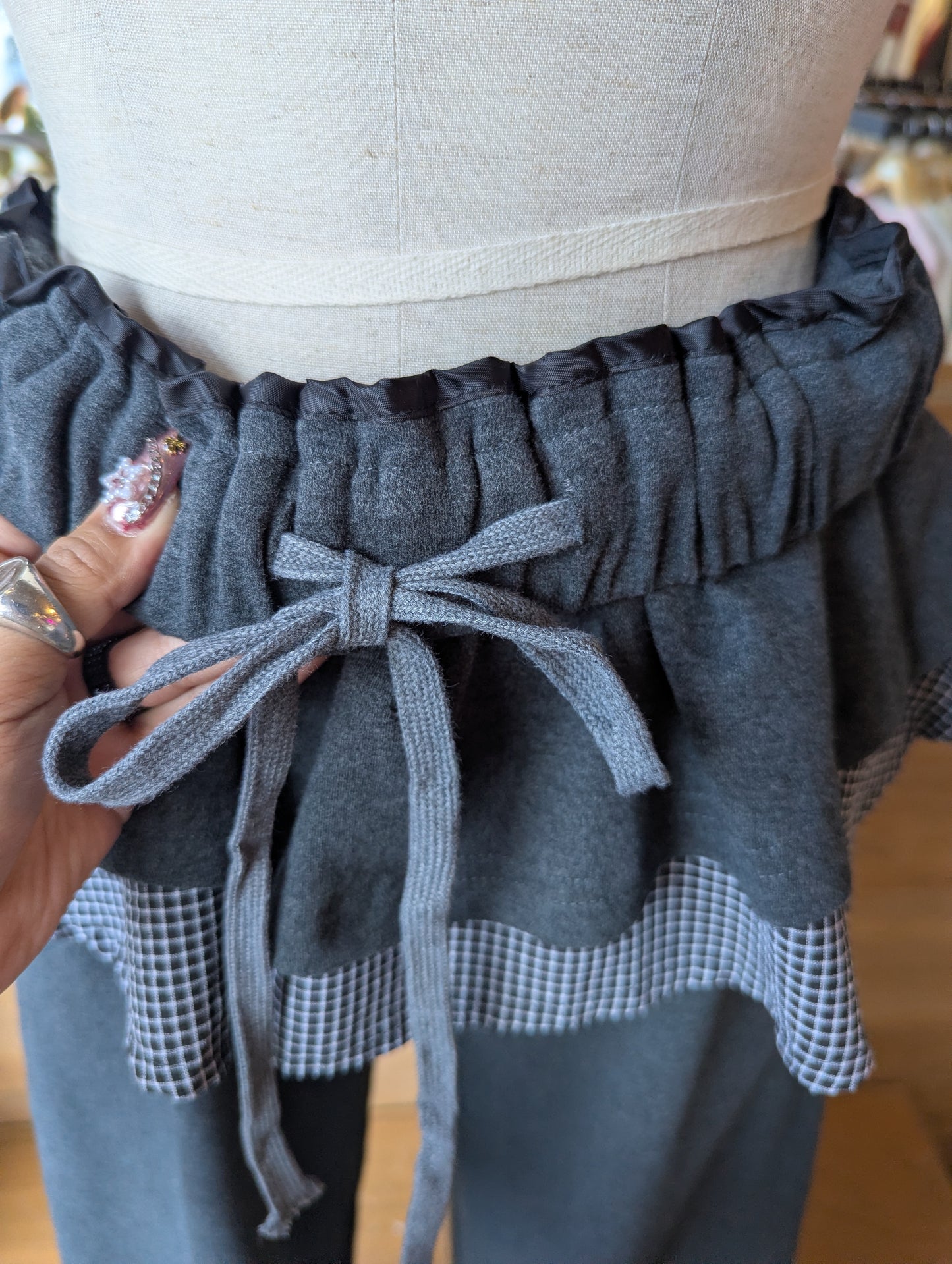 Skirt Overlay Sweatpants