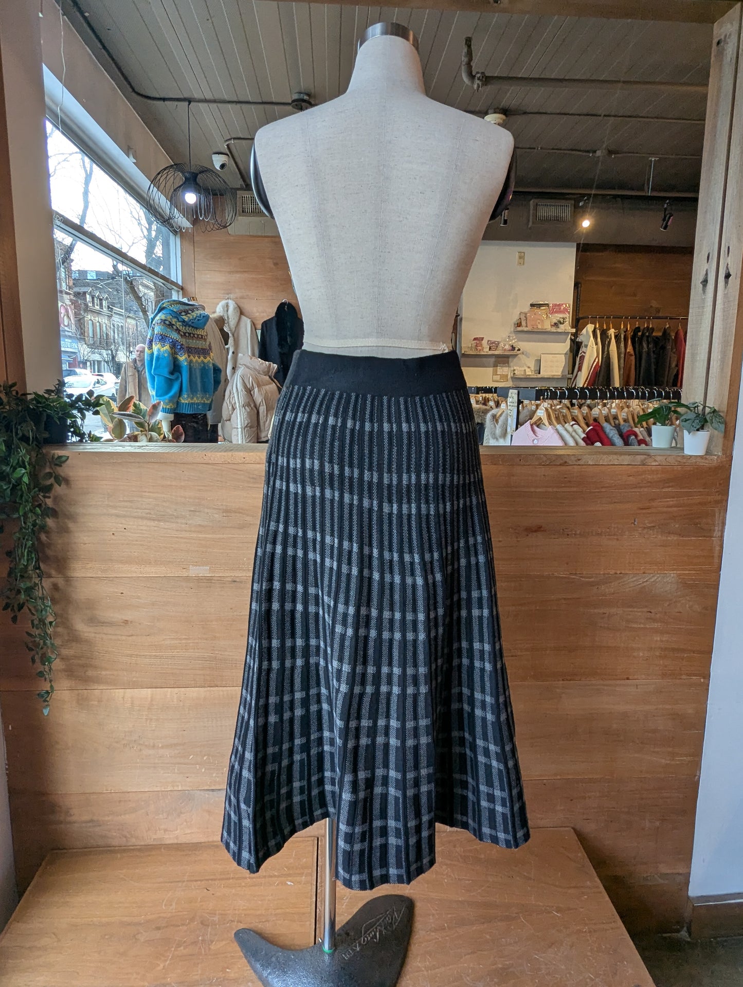 Knit Scholar Midi Skirt