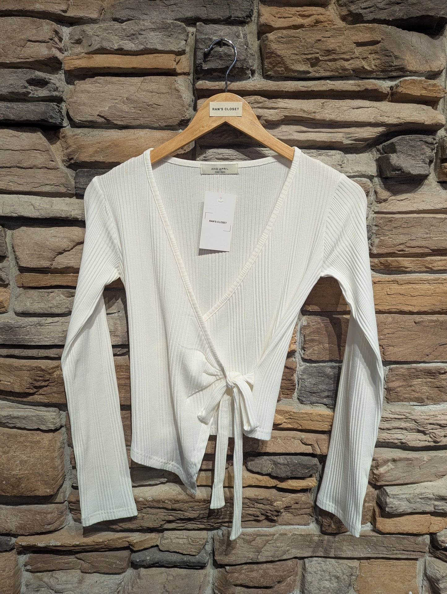 Ballerina Wrap around Longsleeve Top