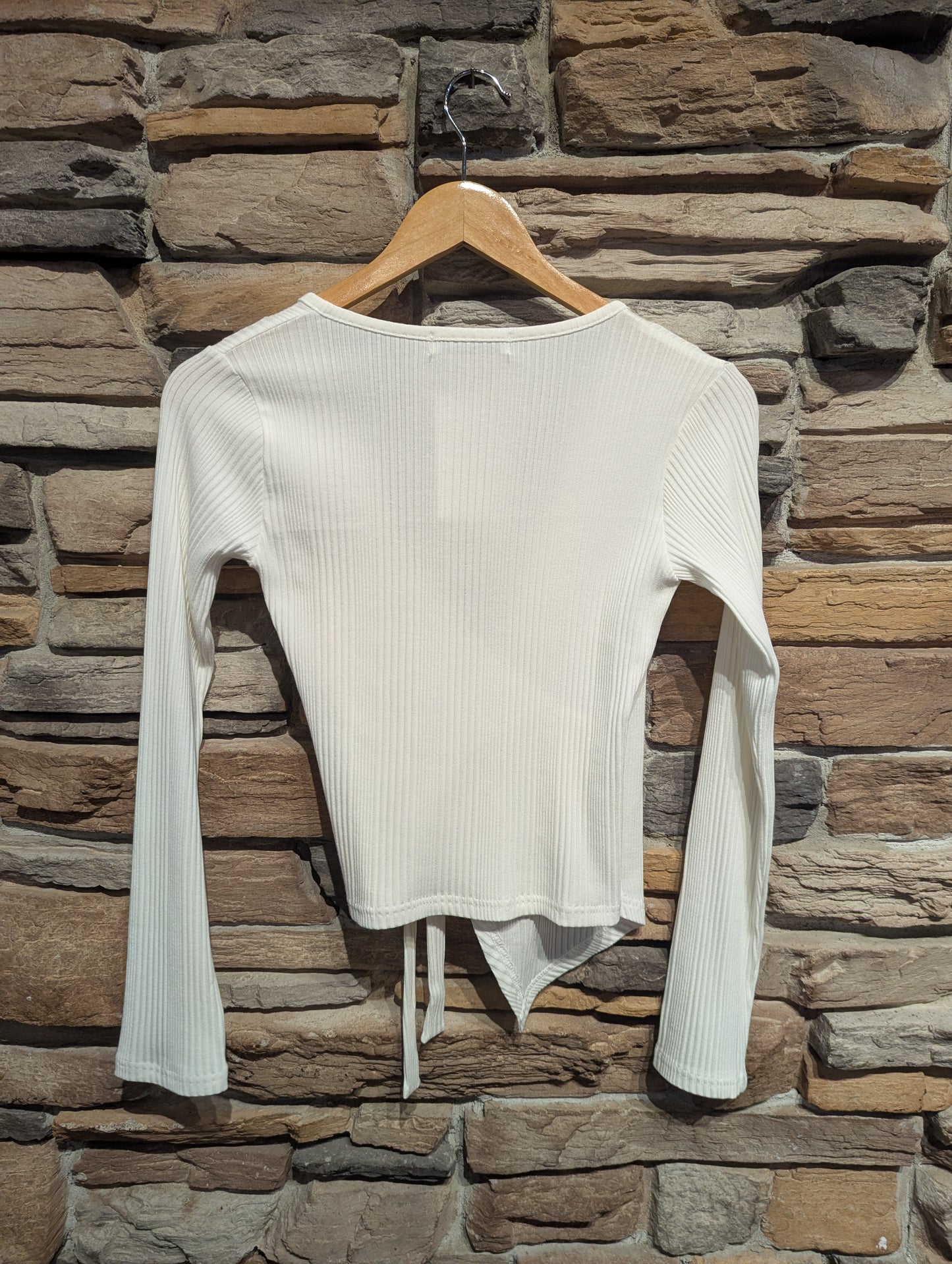 Ballerina Wrap around Longsleeve Top