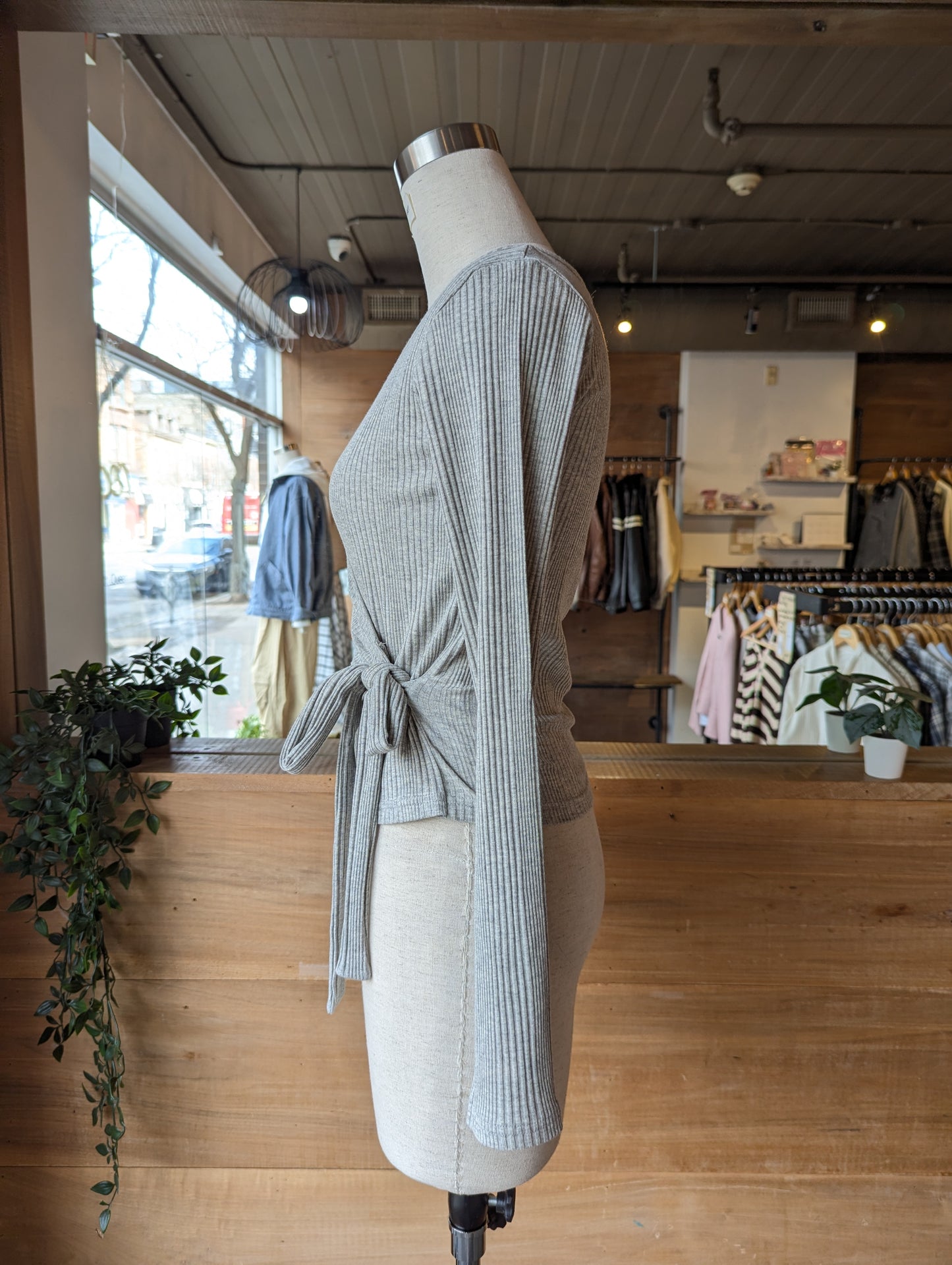 Ballerina Wrap around Longsleeve Top