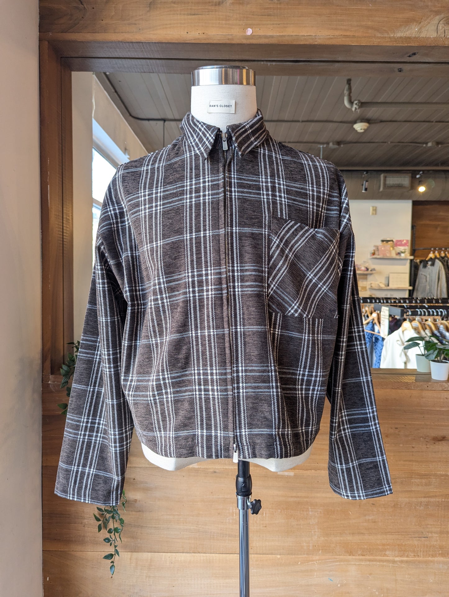 The Gridline Double Zip Jacket