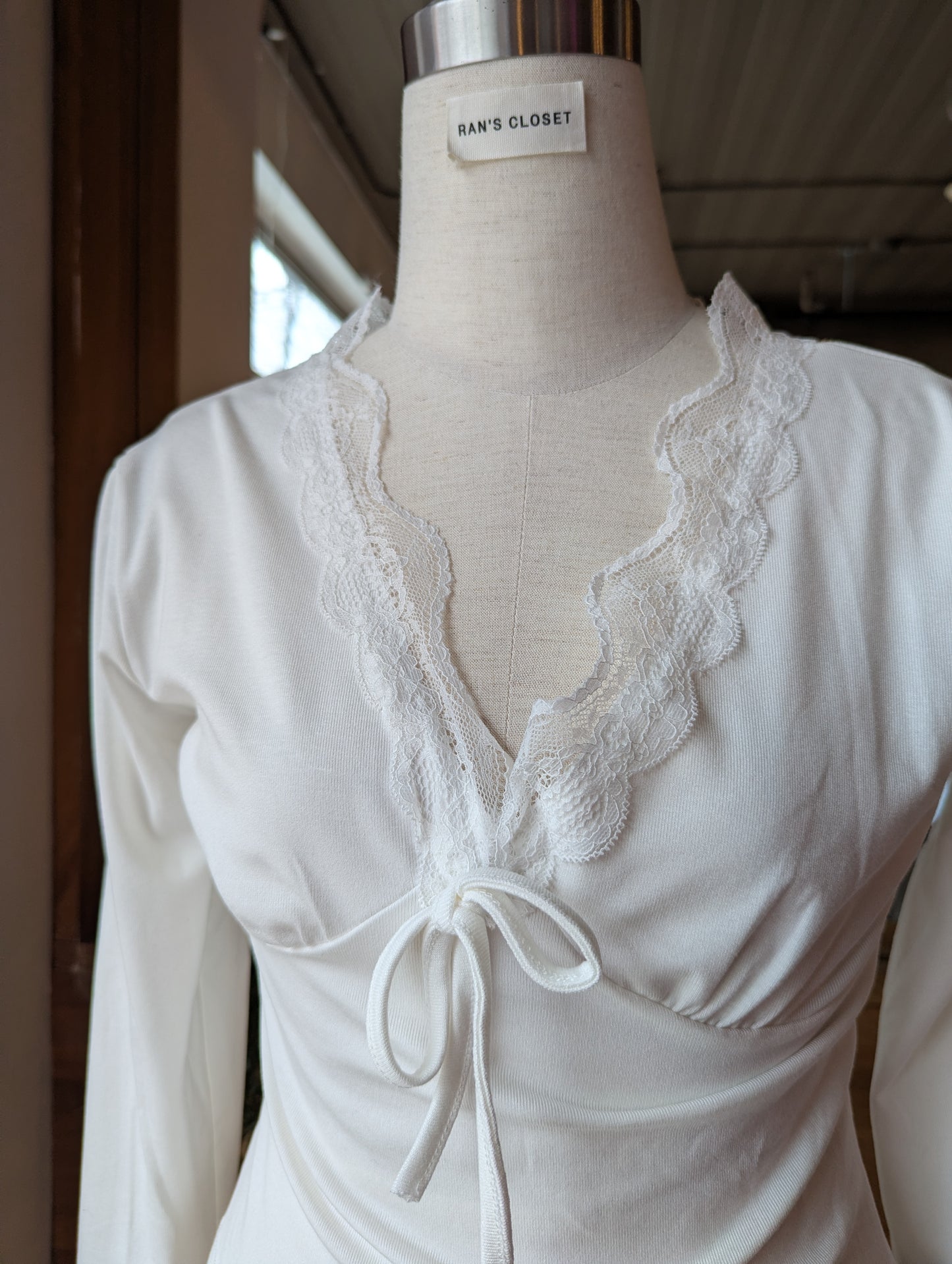 Romantic Lace V-Neck Top