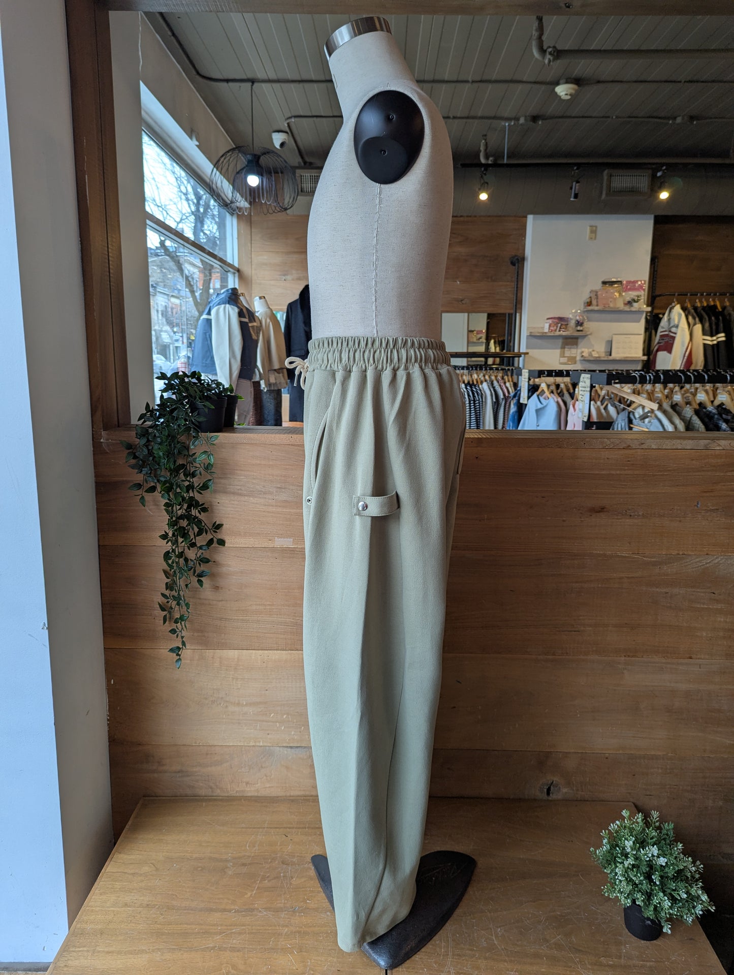 Lounge Around Side Snap Sweatpants