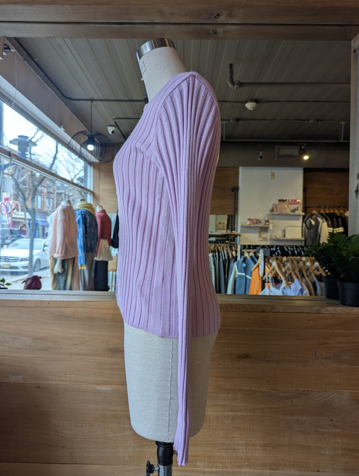 Everyday Ribbed cardigan