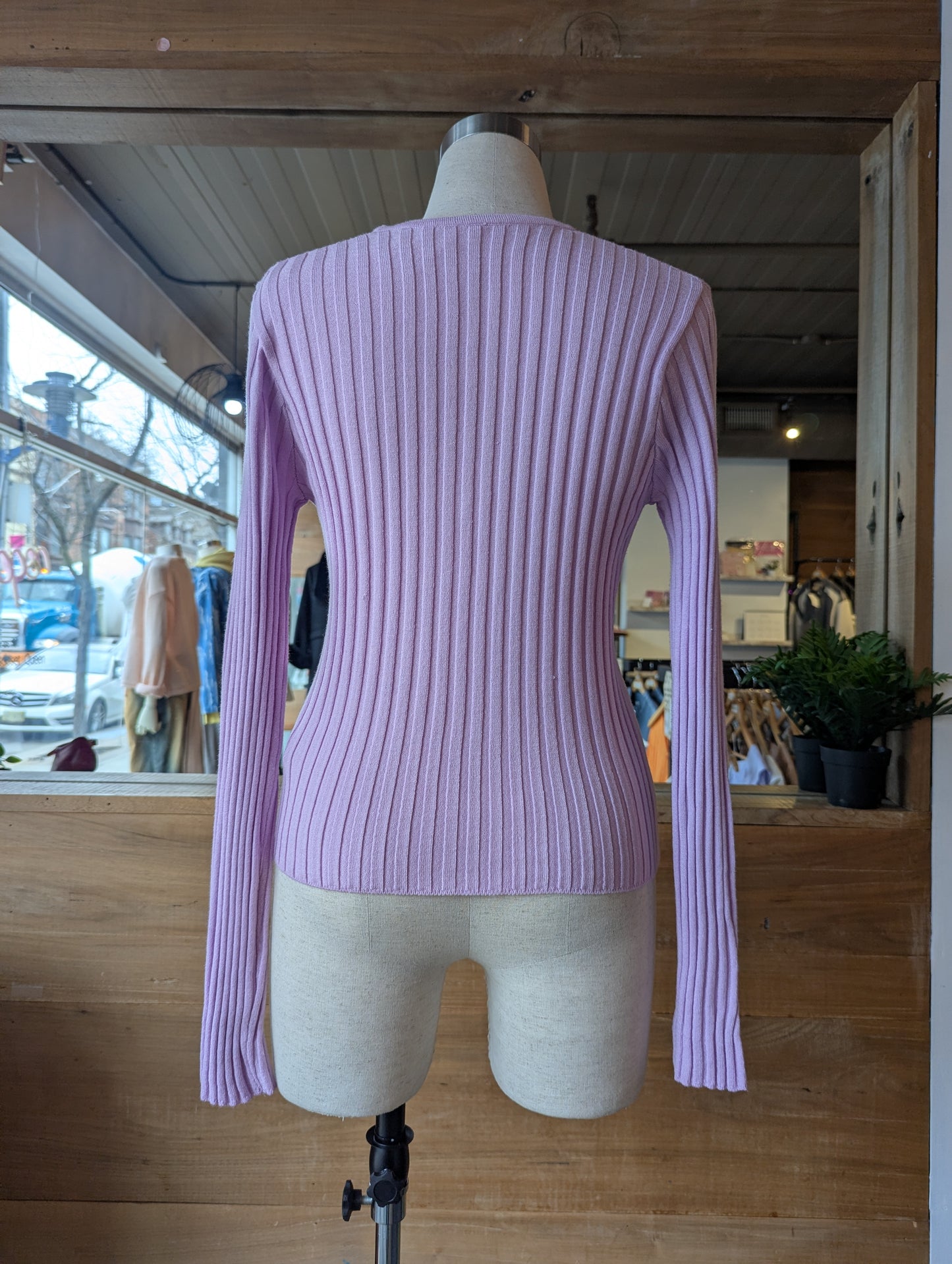 Everyday Ribbed cardigan