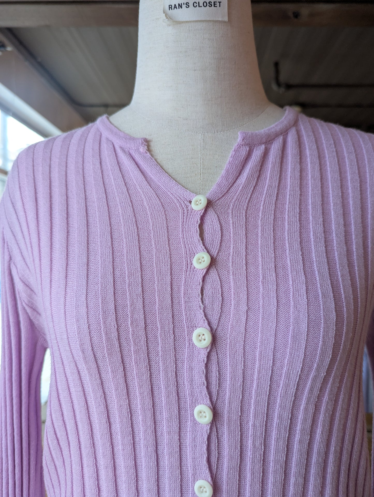 Everyday Ribbed cardigan