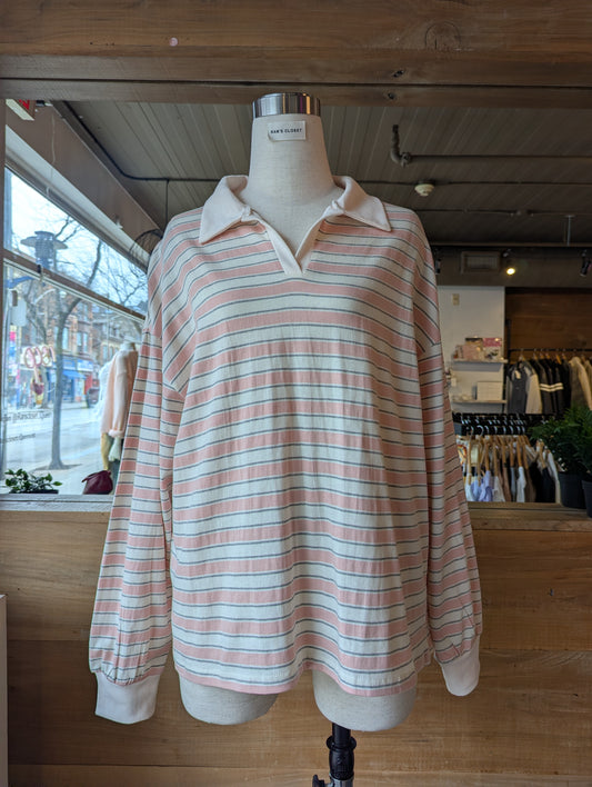 Sunday Stripe Rugby Shirt