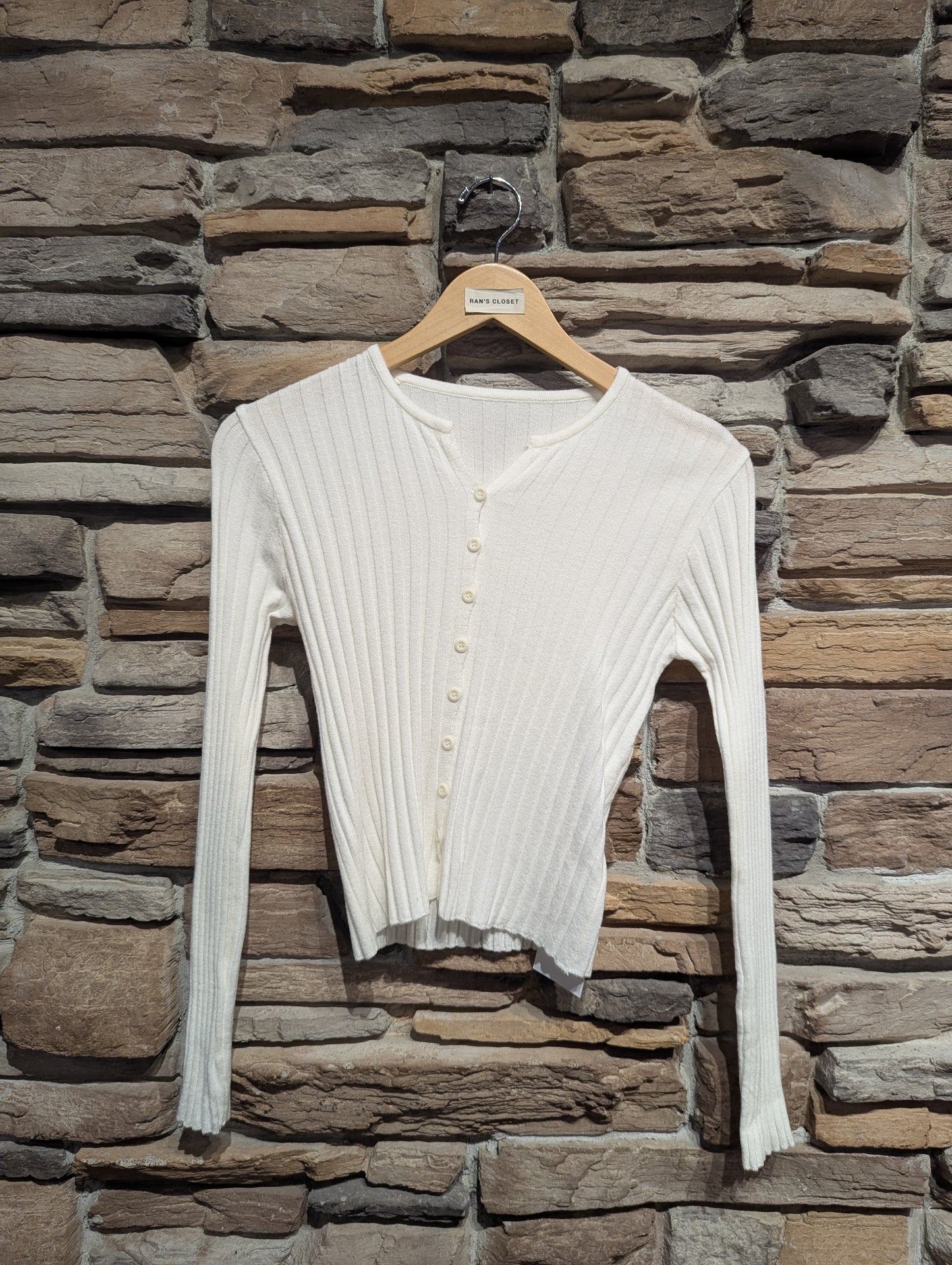 Everyday Ribbed cardigan
