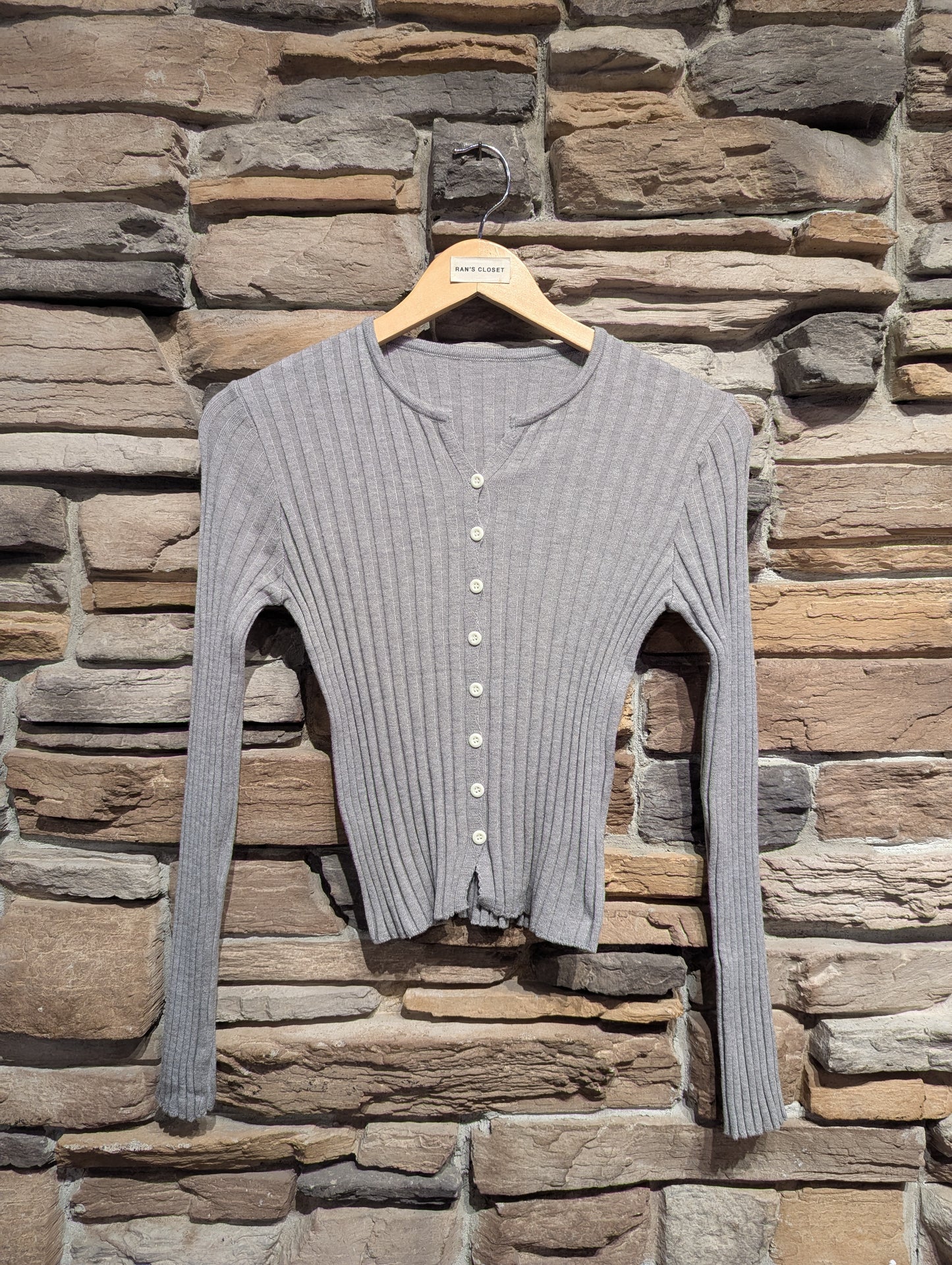 Everyday Ribbed cardigan