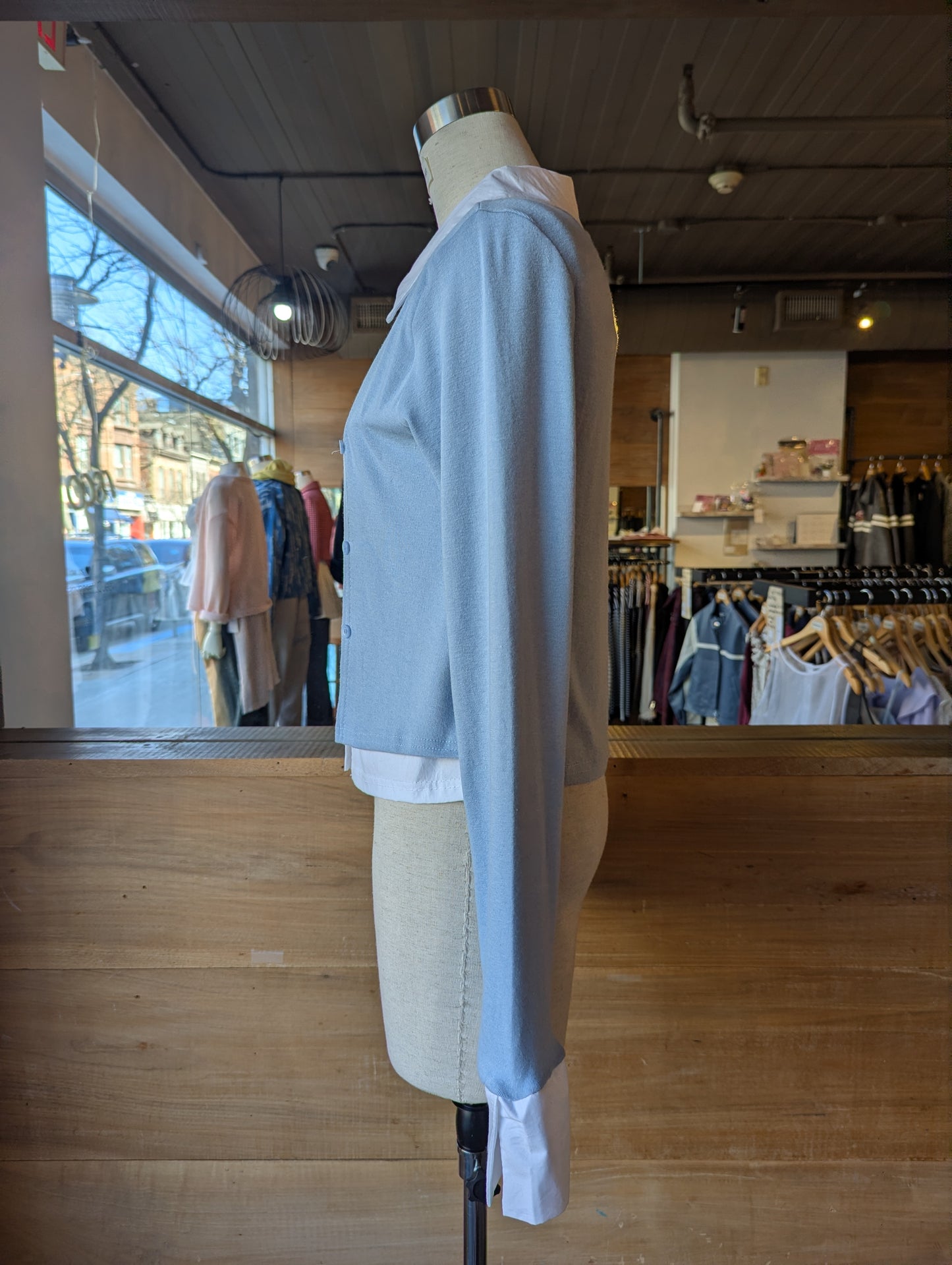 Scholar Button-Up Cardigan