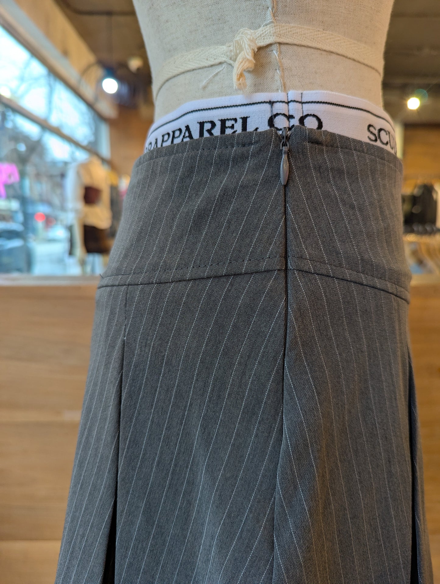 Pleated Core Boxer Skirt