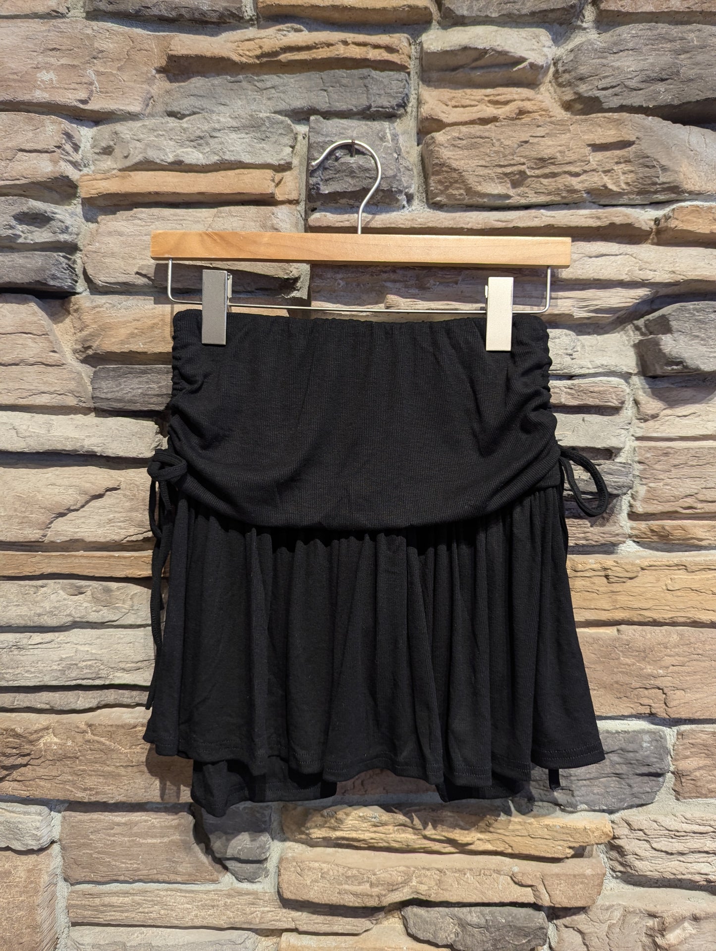 Ruched Jersey Motion Skirt