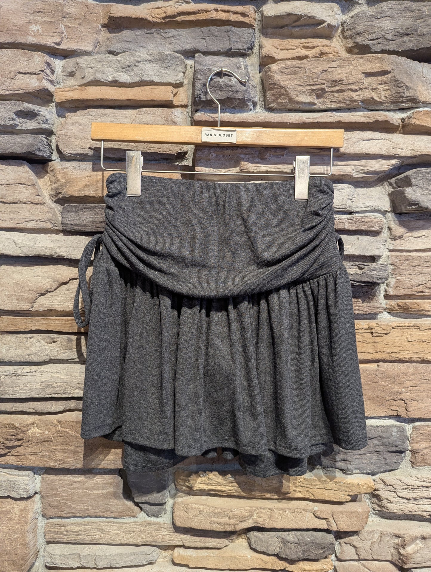 Ruched Jersey Motion Skirt