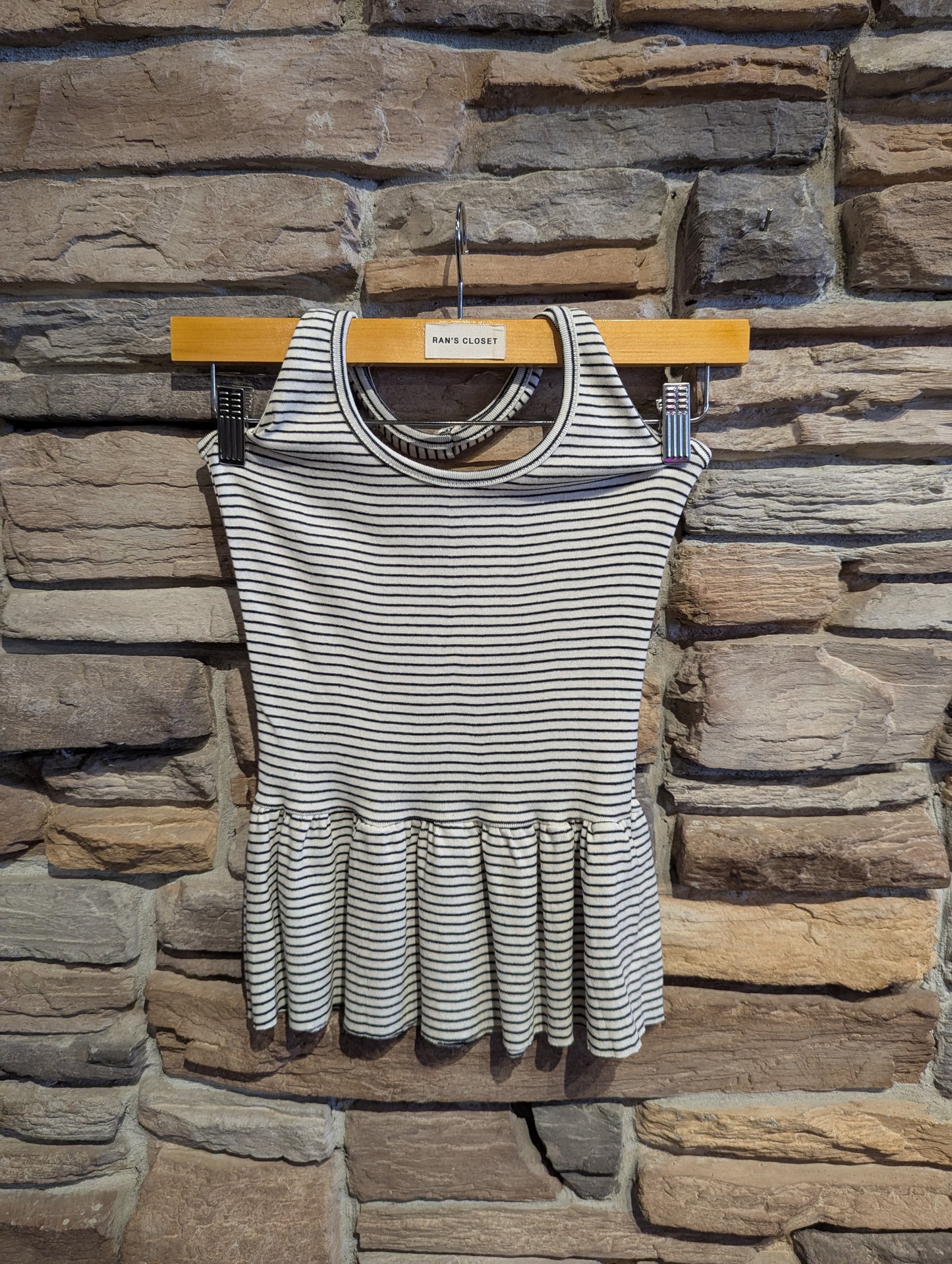 Sweetie Stripe Peplum Top