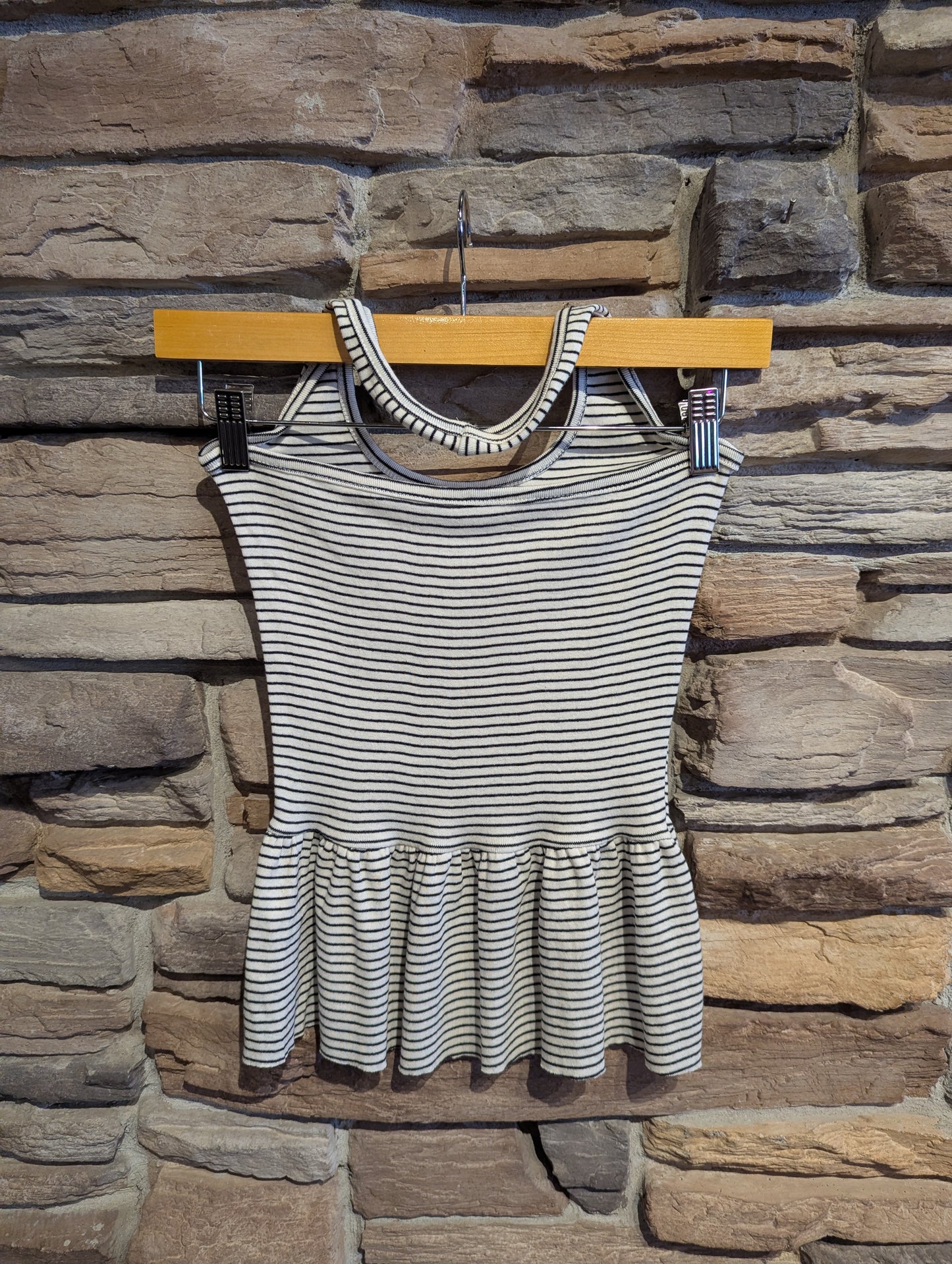 Sweetie Stripe Peplum Top