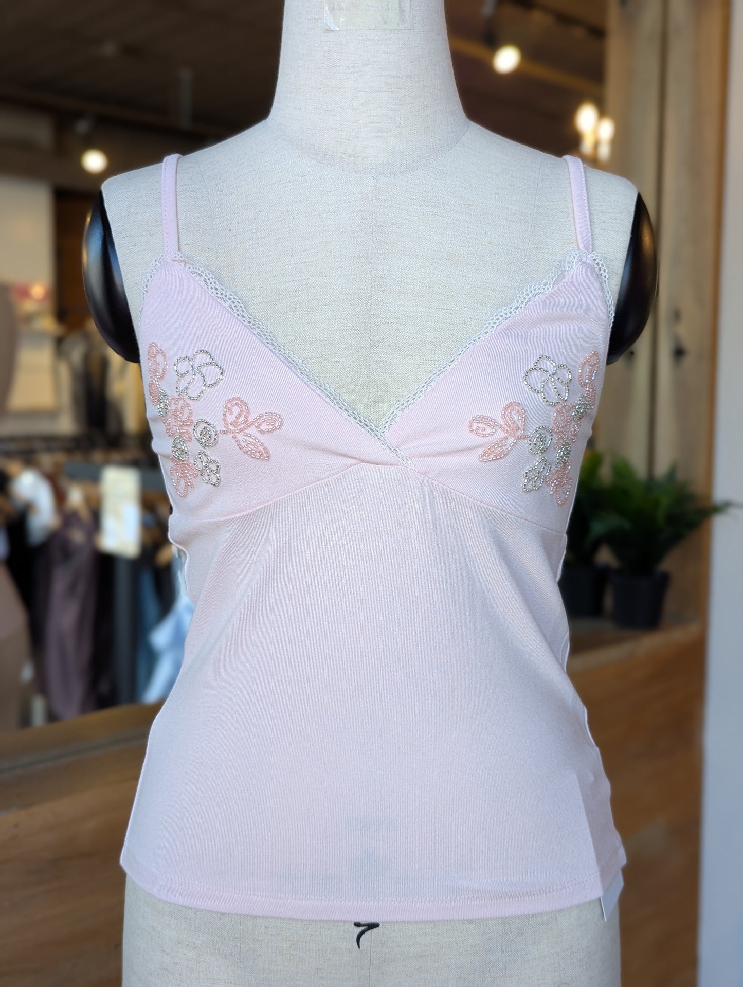 Bloom Beaded Tank Top