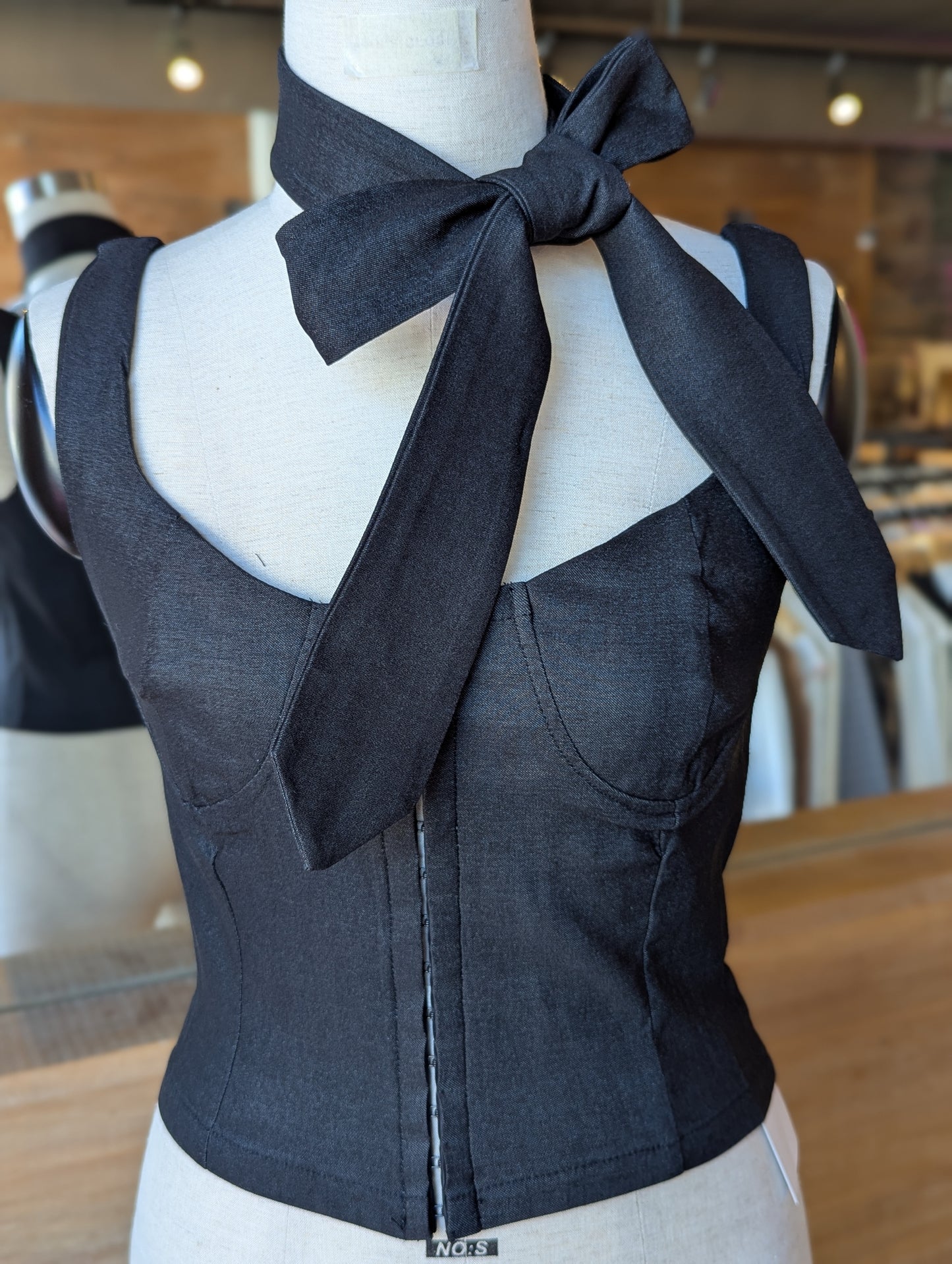Hourglass Corset and Tie Set