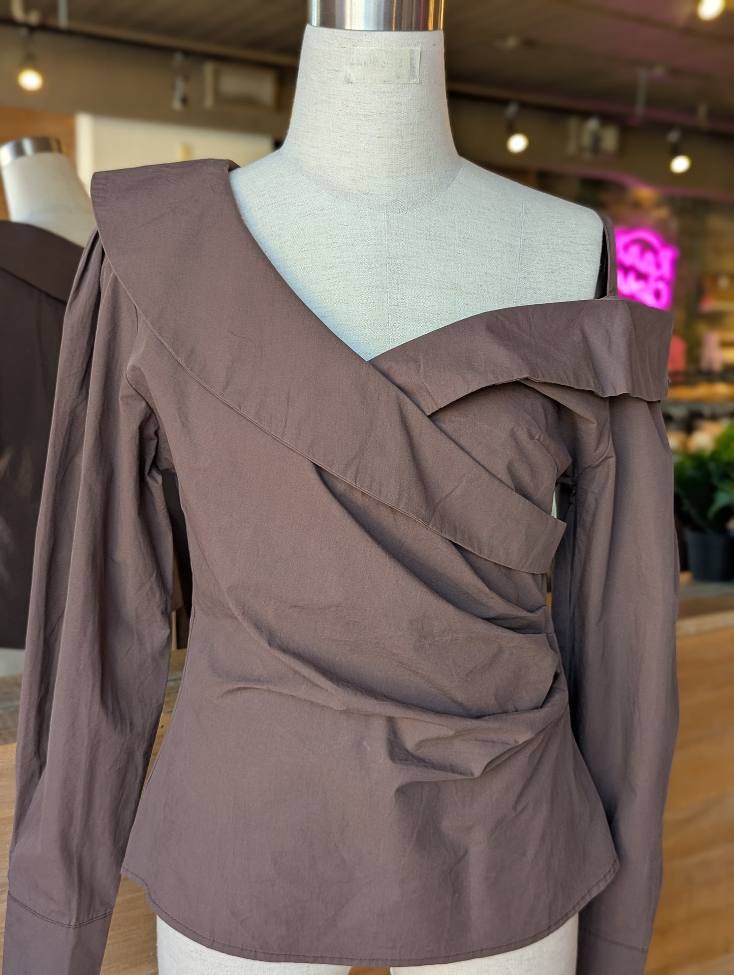 Riviera Draped Top