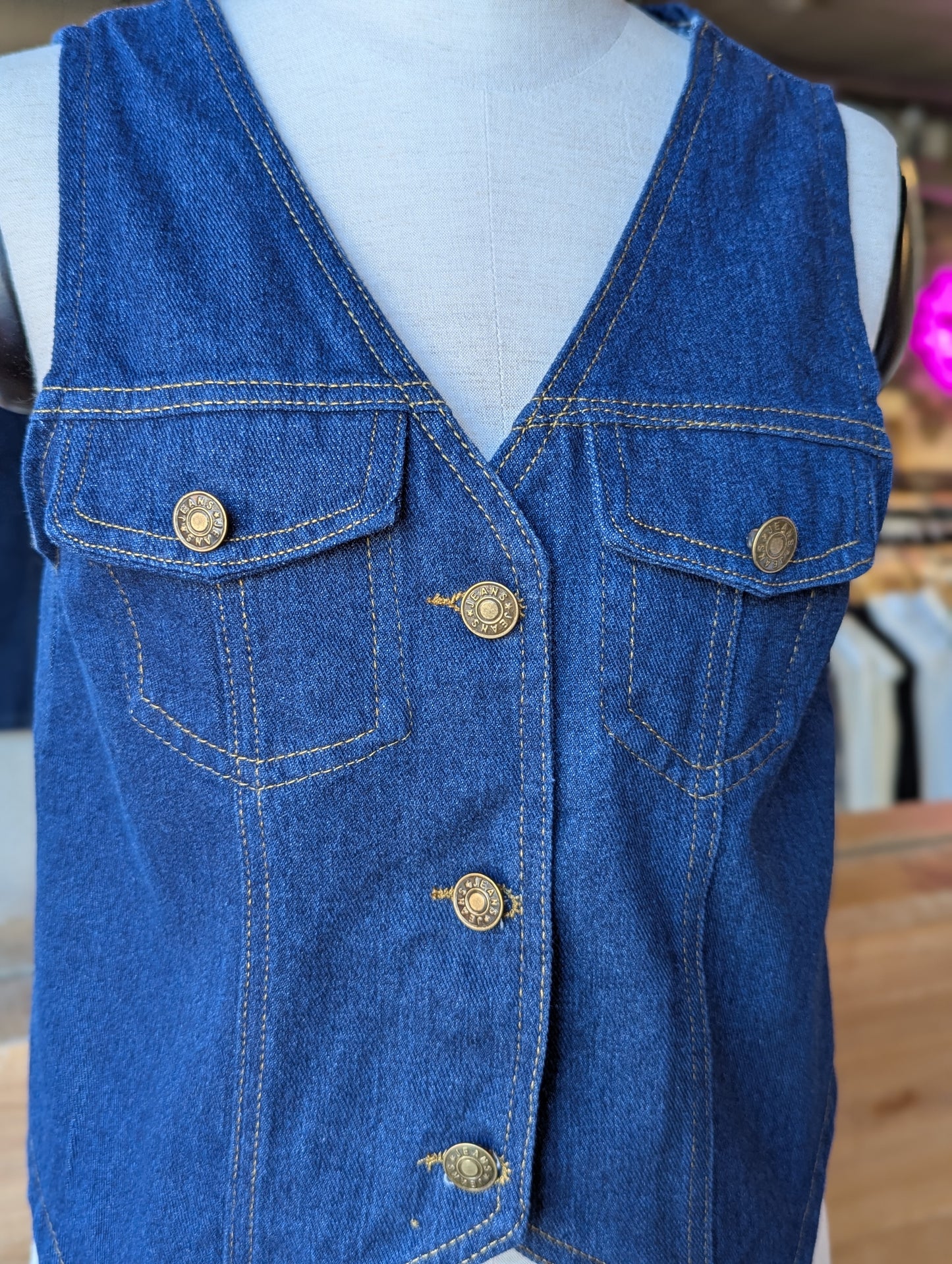 Denim Essentials Vest