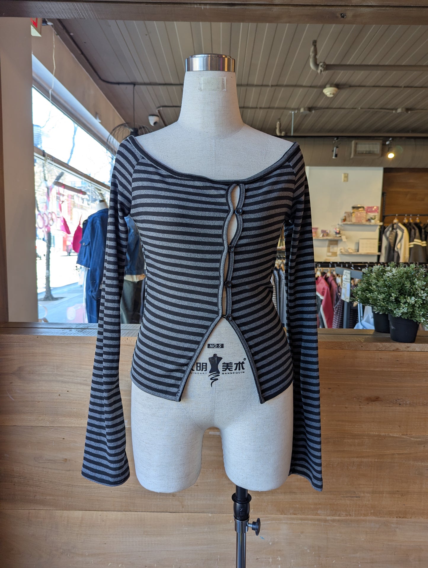 Sharpline Button Up Top
