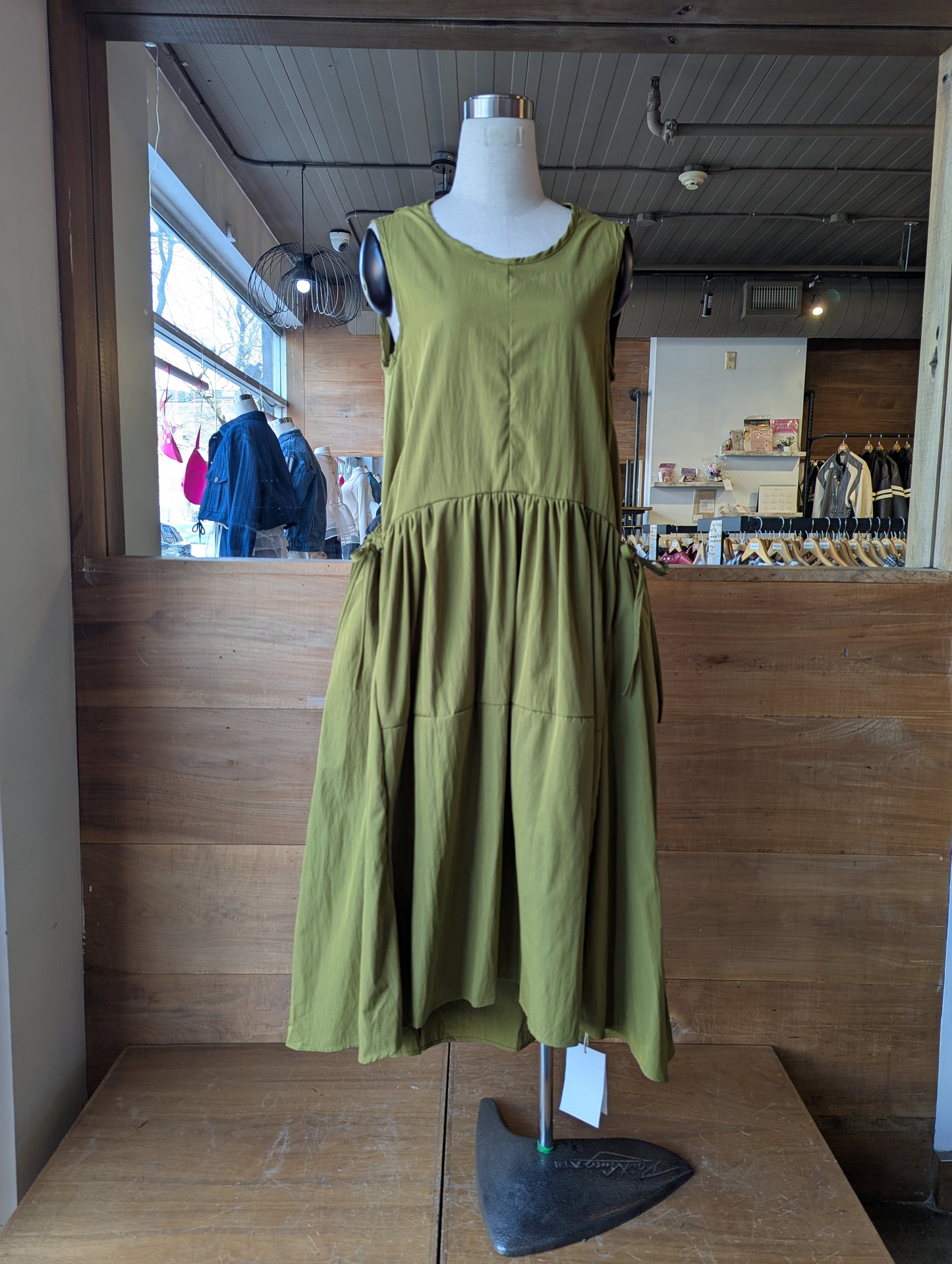 Verdant Echo Dress
