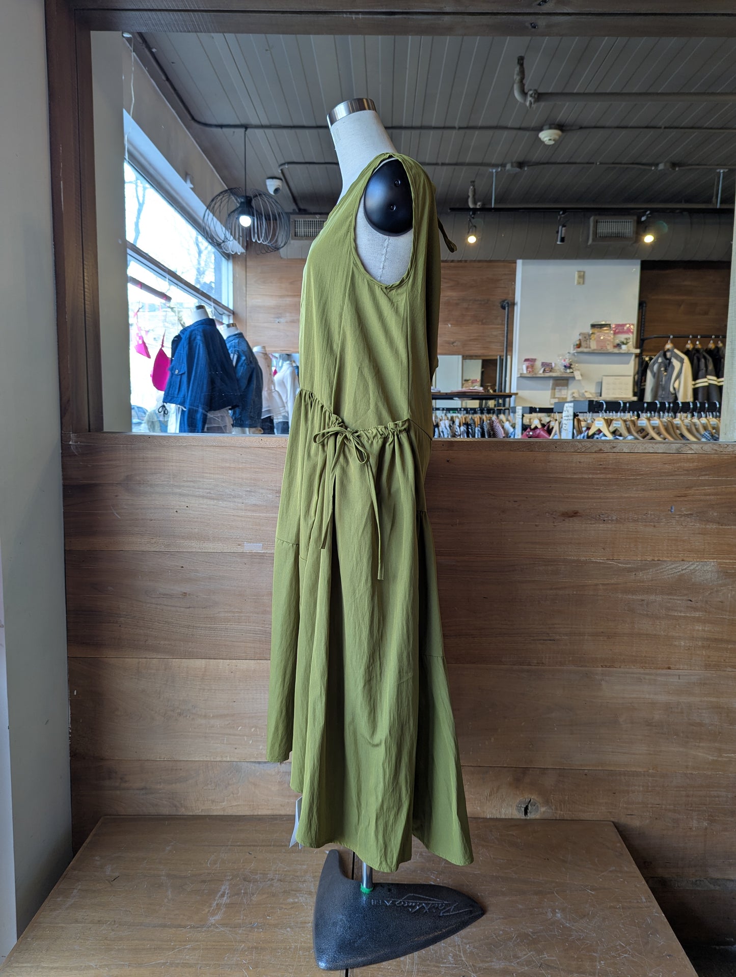 Verdant Echo Dress