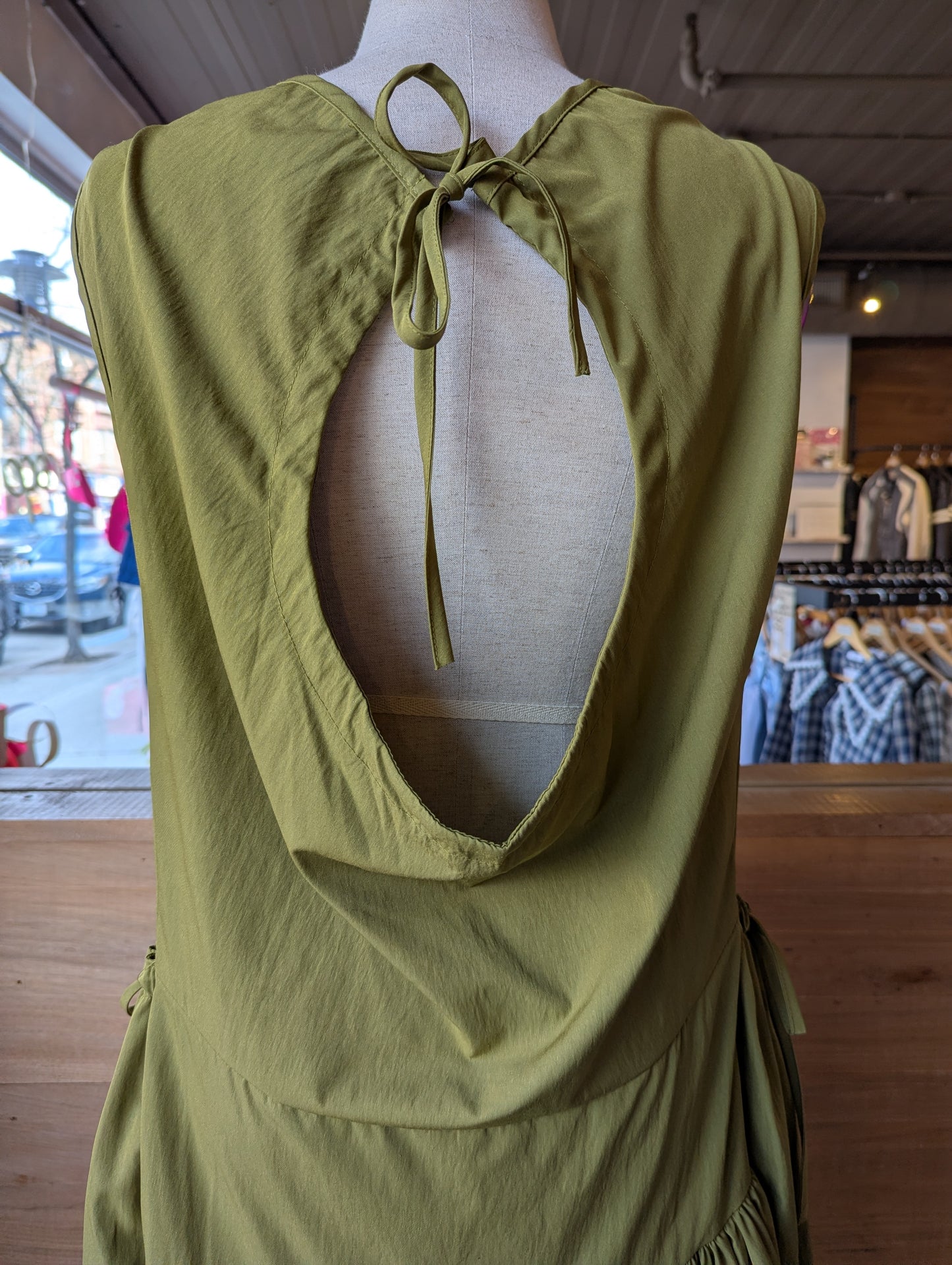 Verdant Echo Dress
