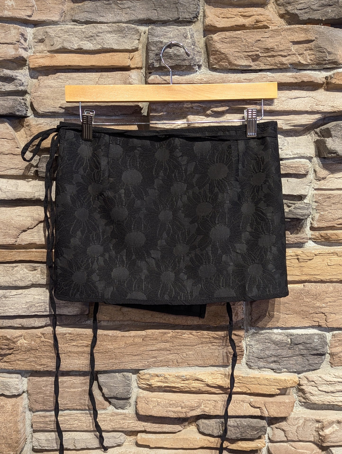 Soleil Wrap Mini Skirt