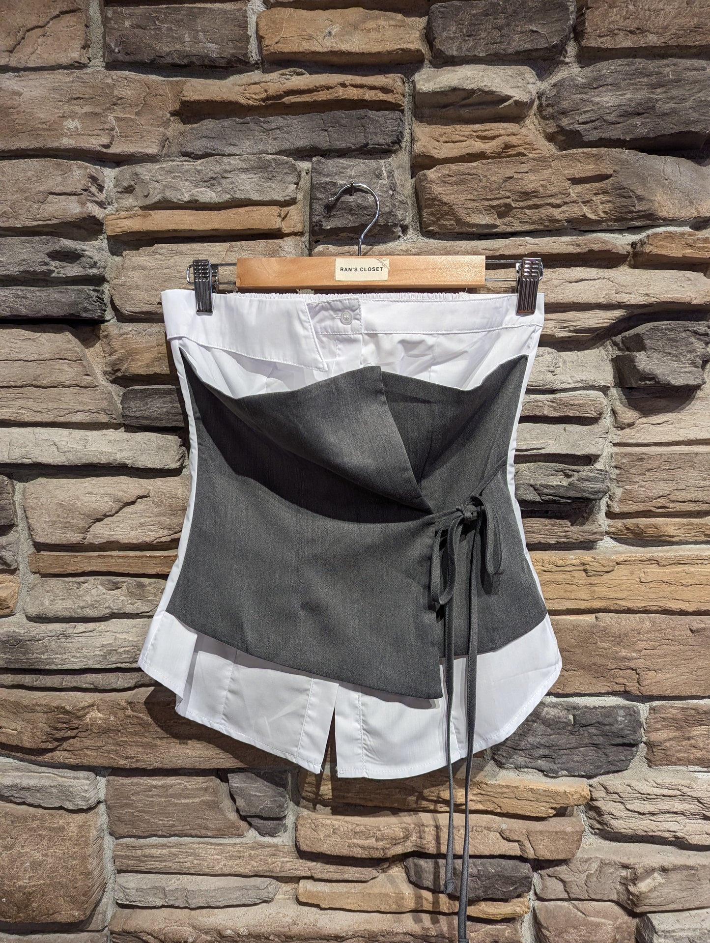 Tube Top with Block Coloured Detail