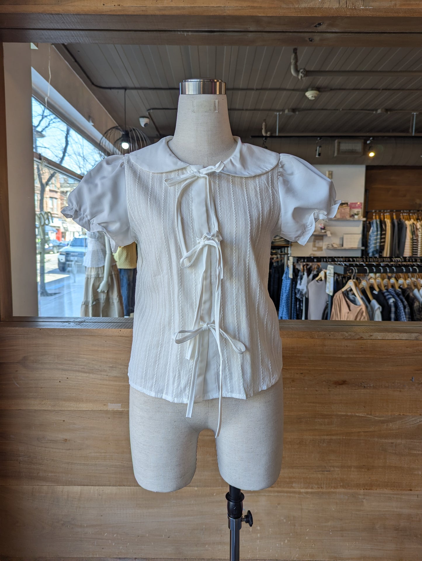 Porcelain Charm Top