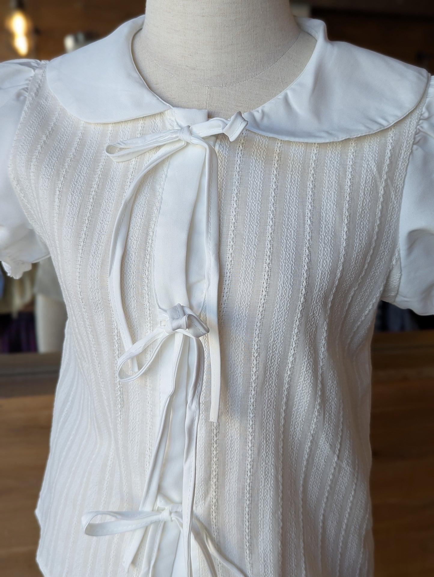 Porcelain Charm Top