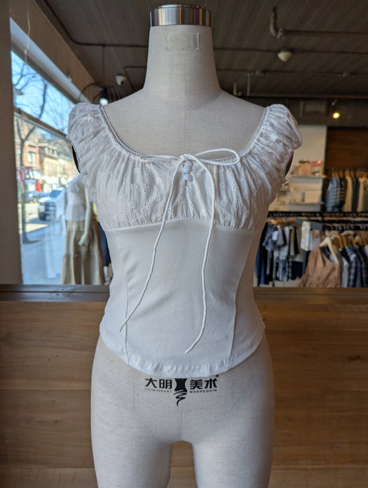 Meadowline Cap Sleeve Top