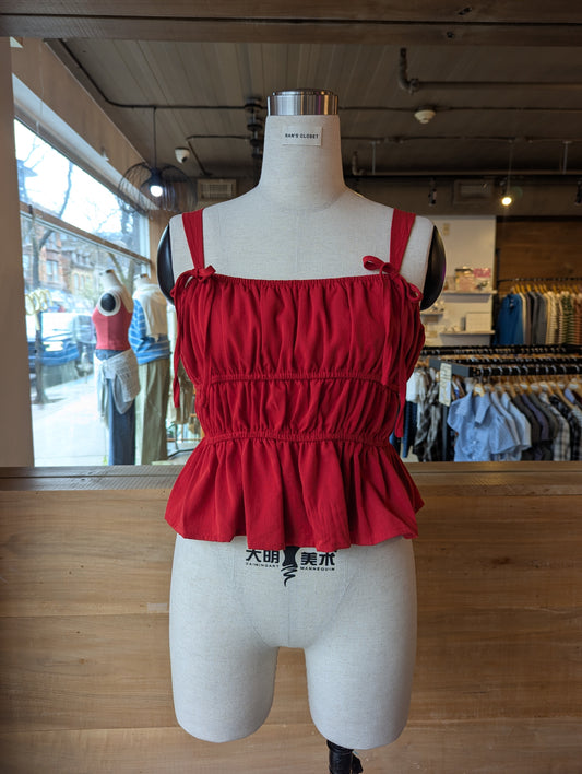 Poppy Ribbon Tank-Top