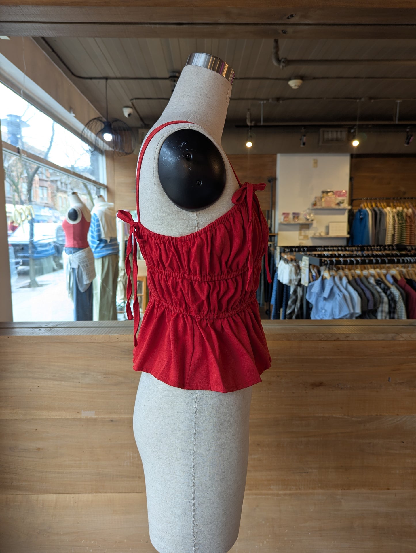Poppy Ribbon Tank-Top
