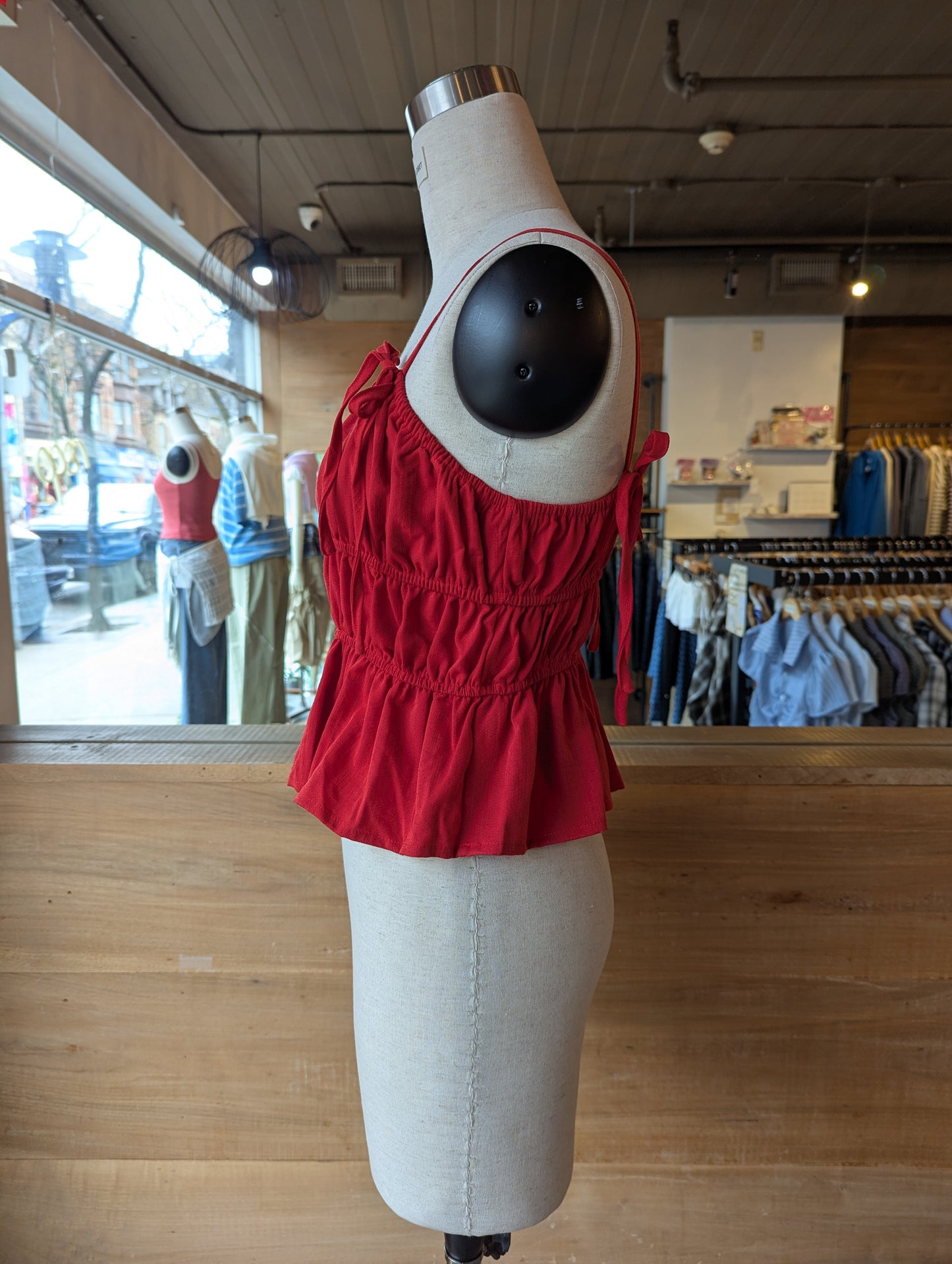 Poppy Ribbon Tank-Top