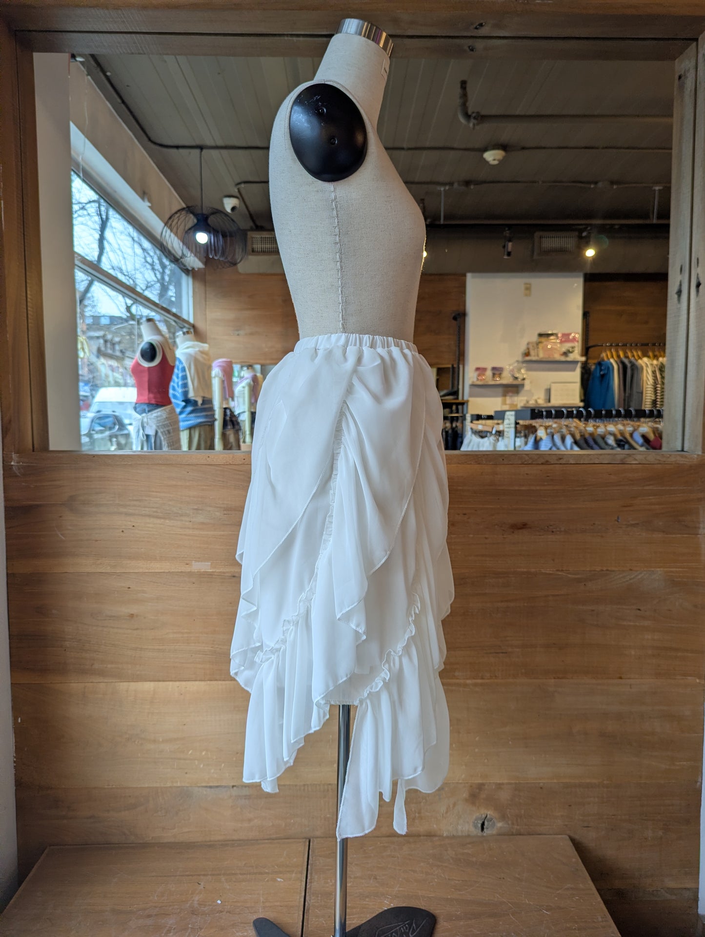 Waterfall Drape Skirt