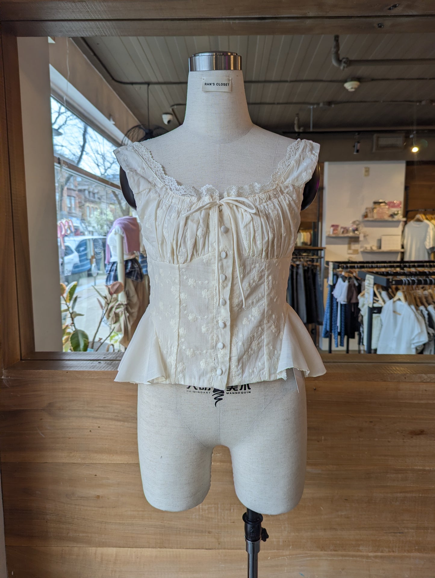 Romantic Peplum Top
