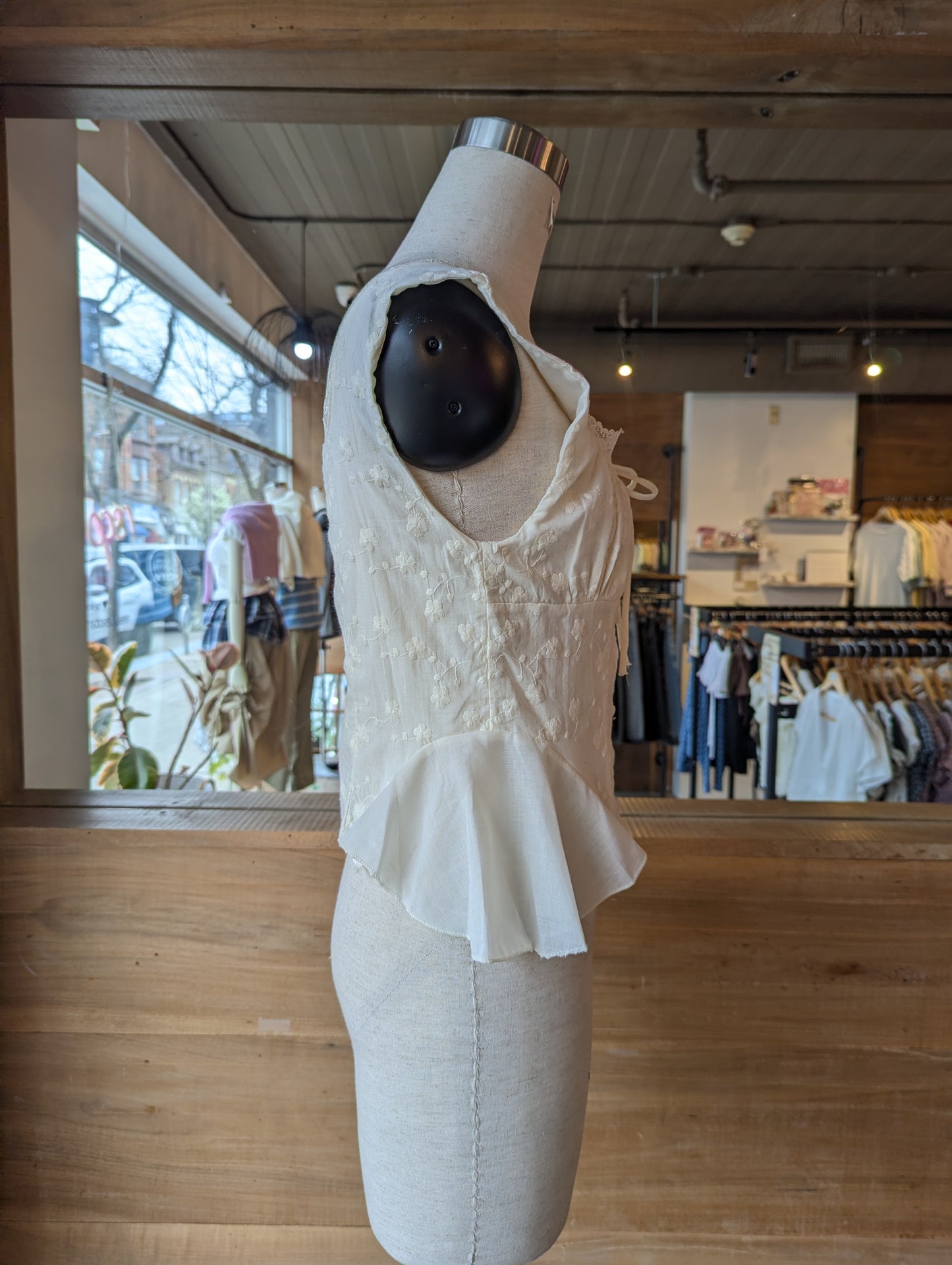 Romantic Peplum Top