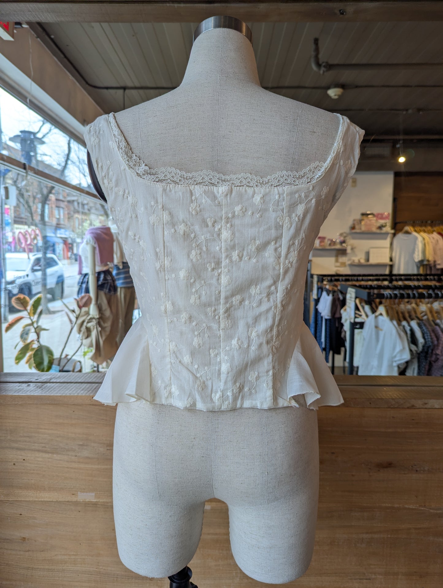 Romantic Peplum Top