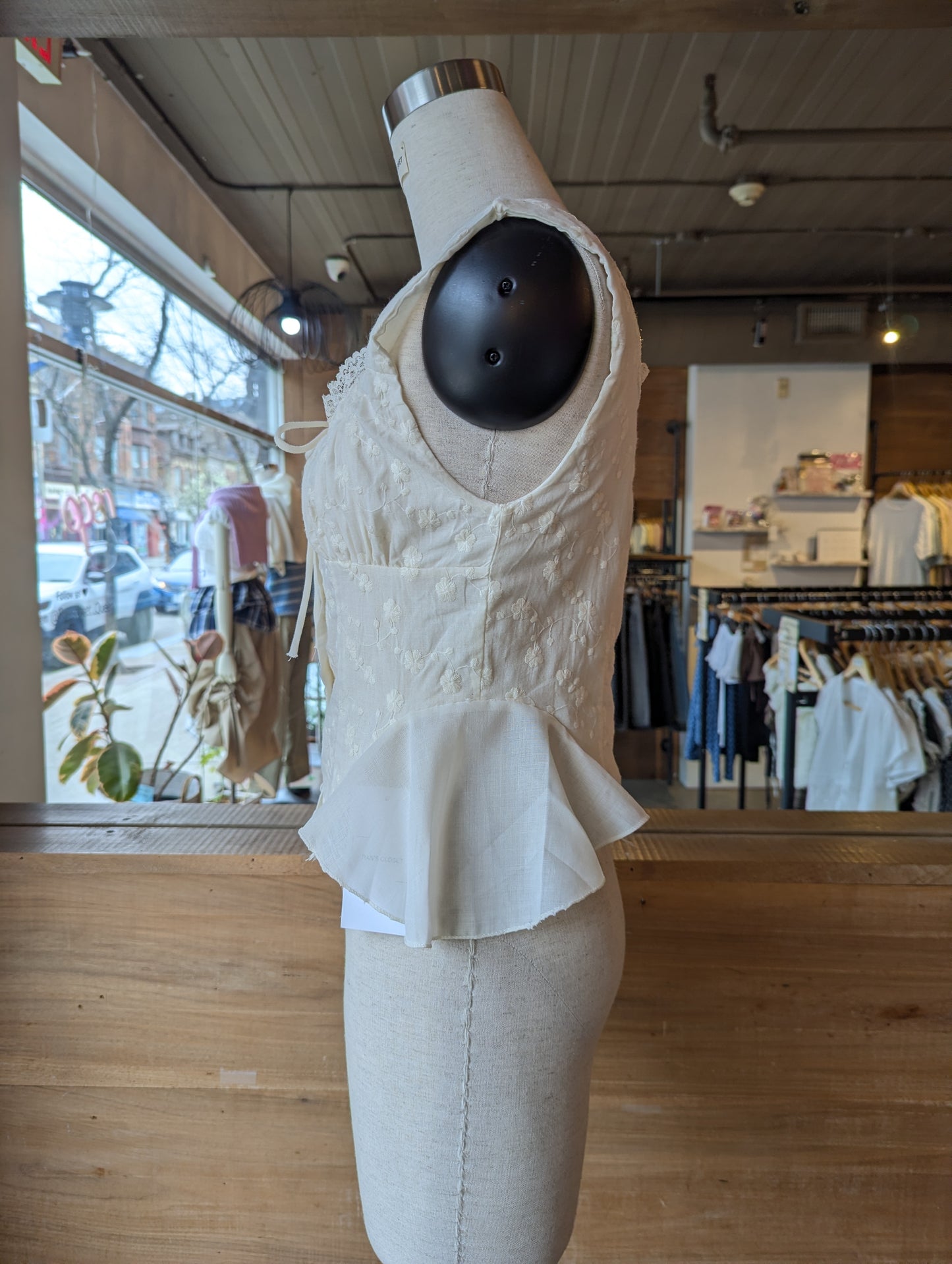 Romantic Peplum Top