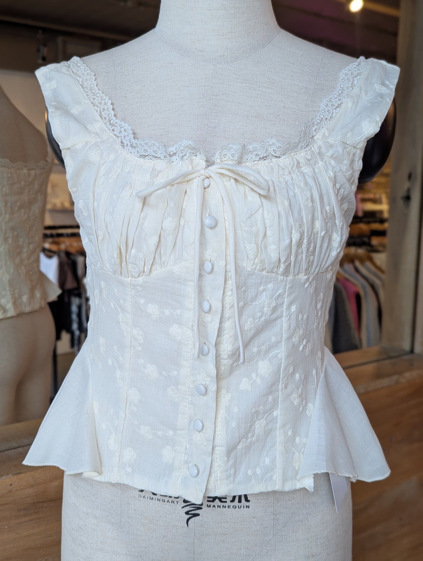 Romantic Peplum Top